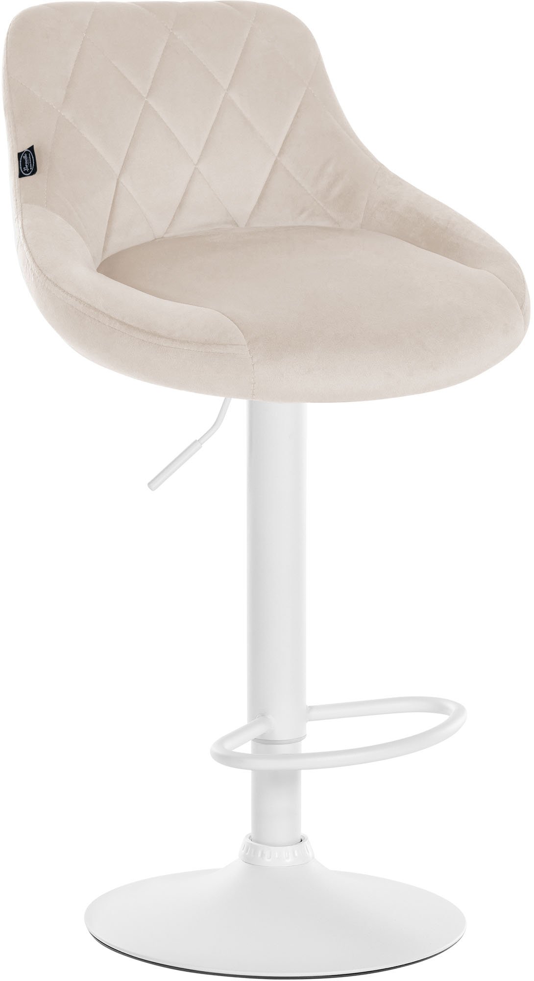2er Set Barhocker Lazio Samt