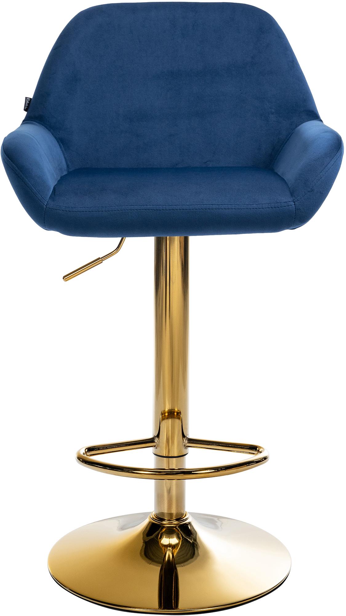 Barhocker Braga Gold Samt
