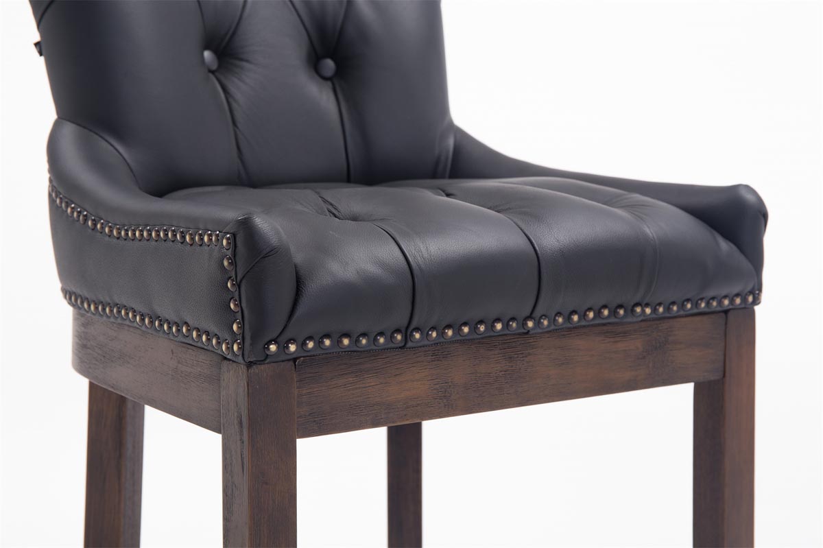 2er Set Barhocker Lakewood Echtleder