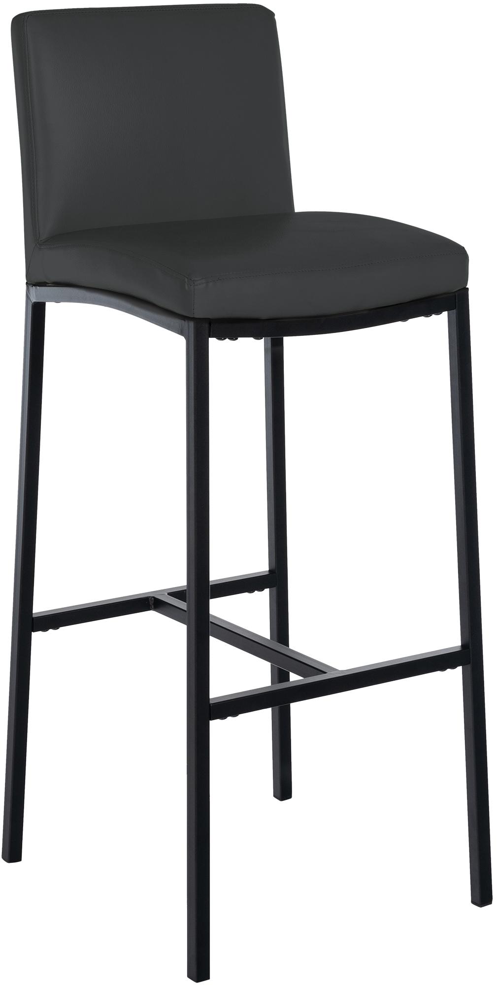 Barhocker Freeport dunkelgrau Kunstleder