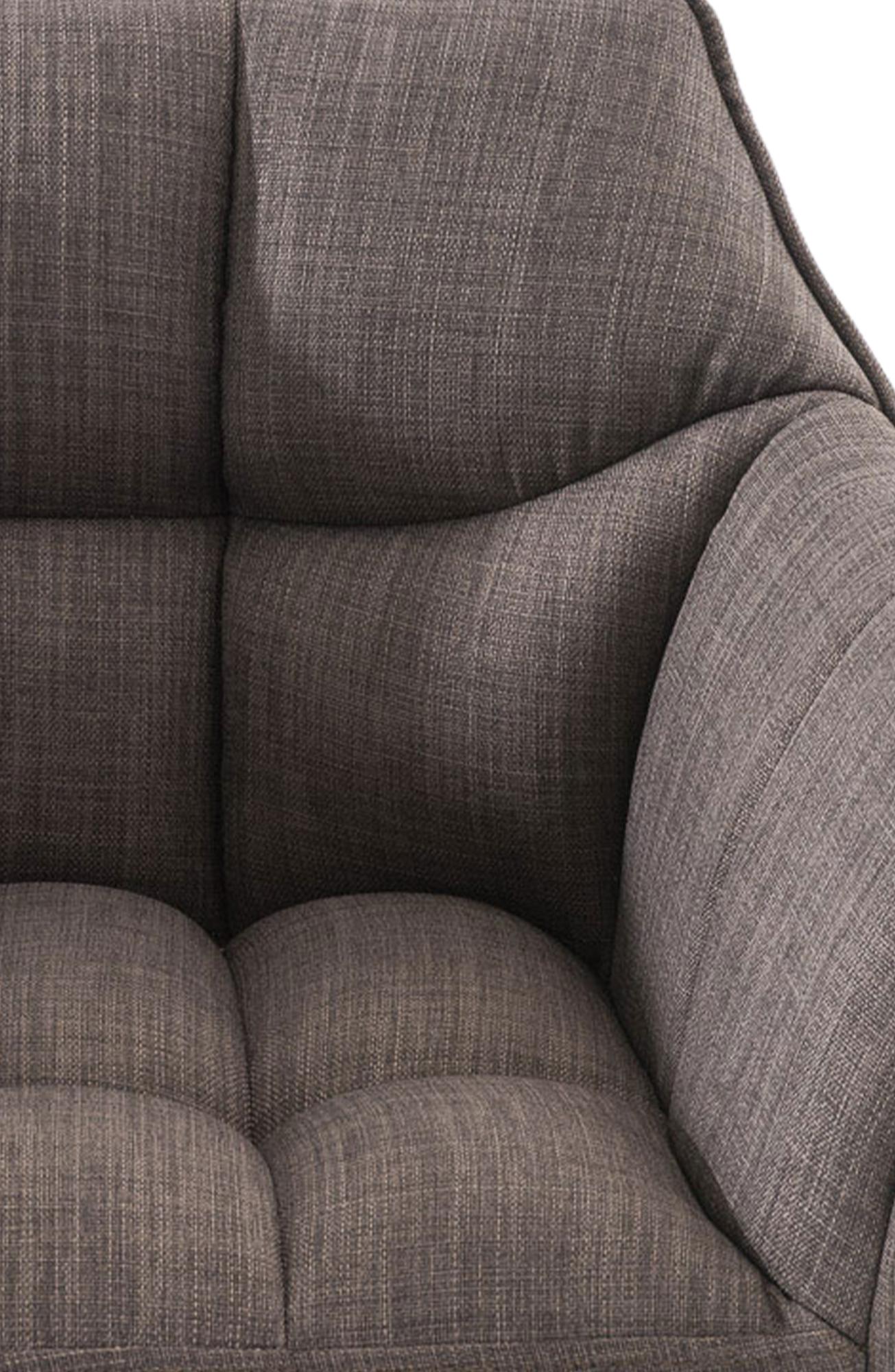 2er Set Barhocker Damaso Stoff mit Vierfußgestellen