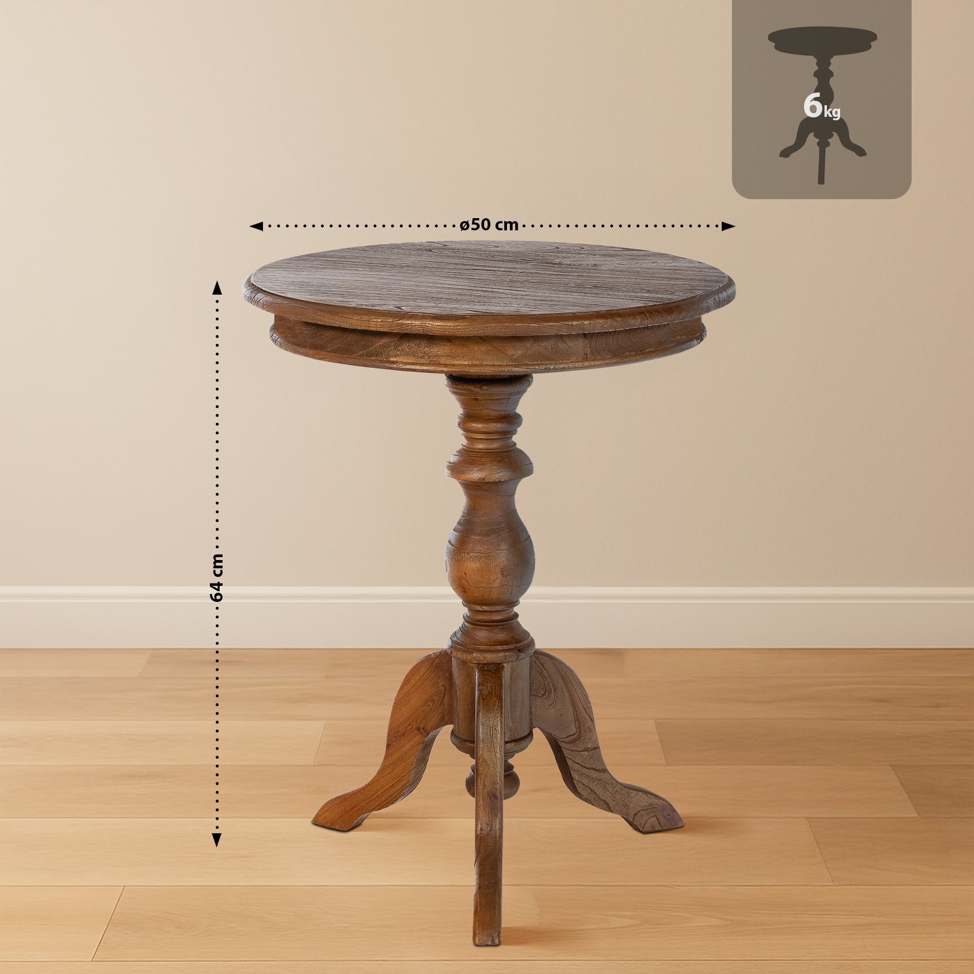 Beistelltisch Wiva 50 cm