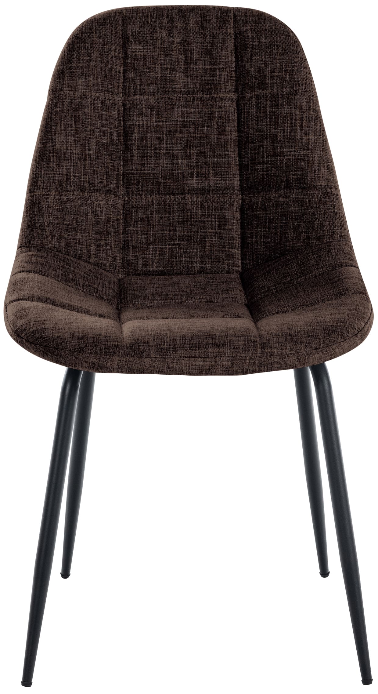 2er Set Stuhl Tom braun Stoff