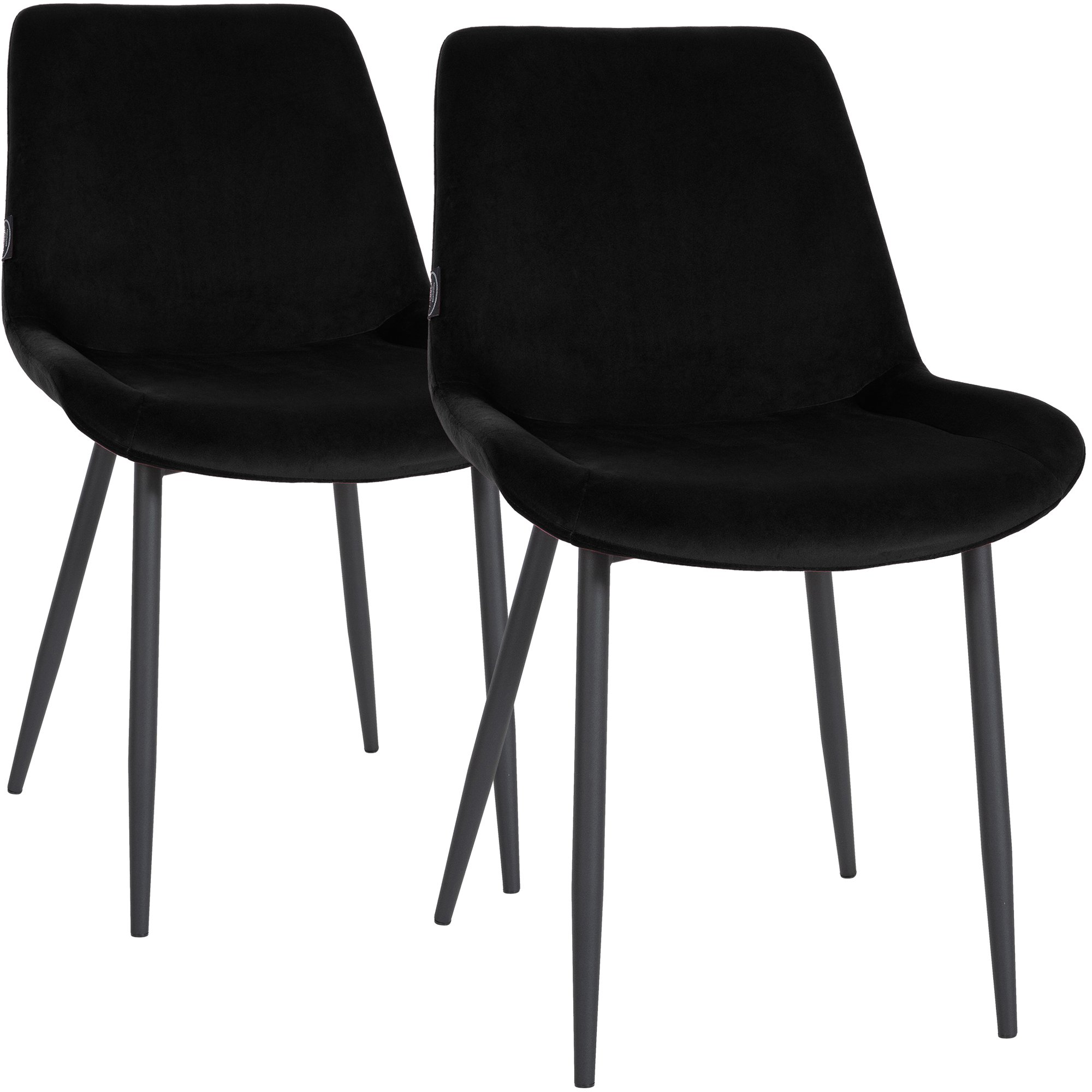2er Set Esszimmerstühle Victoria Samt