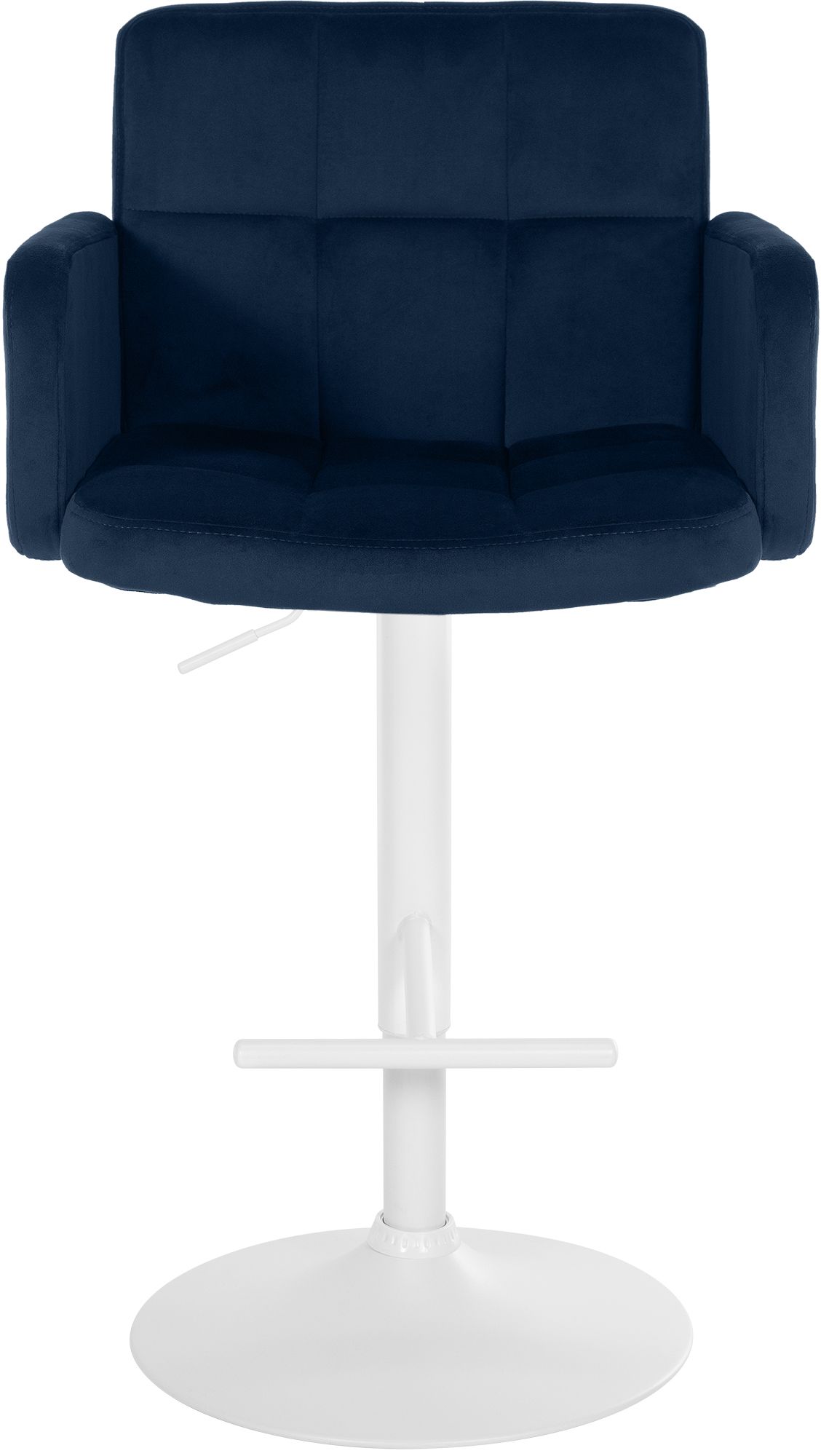2er Set Barhocker Los Angeles Samt