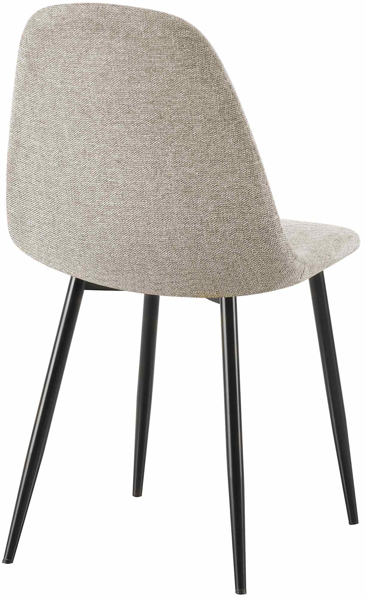 4er Set Esszimmerstühle Napier creme Stoff