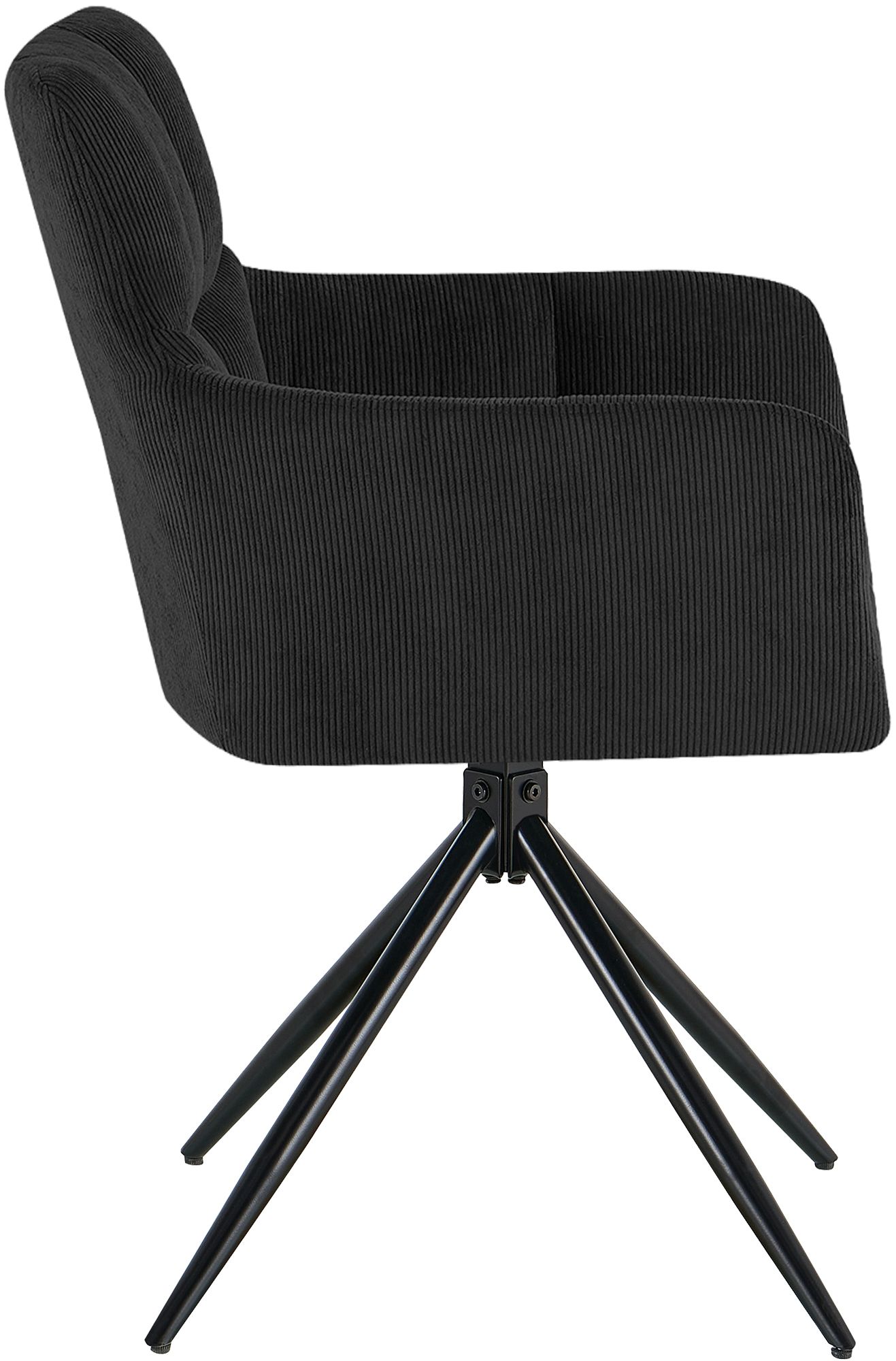 Esszimmerstuhl Jonah Cord schwarz