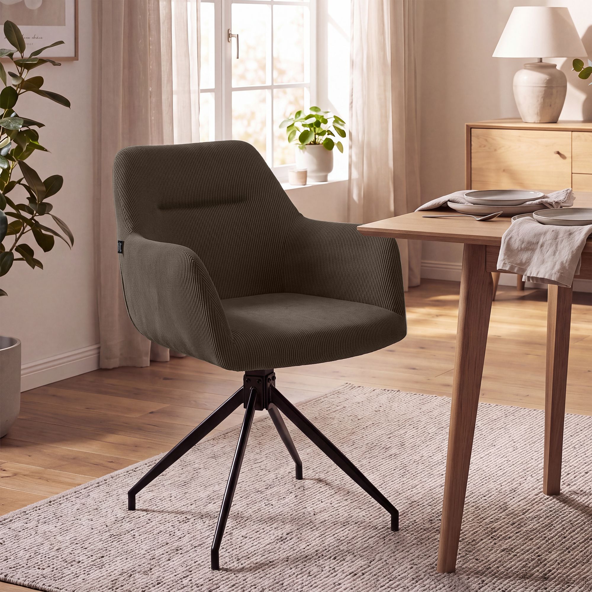 Esszimmerstuhl Merlinda Cord