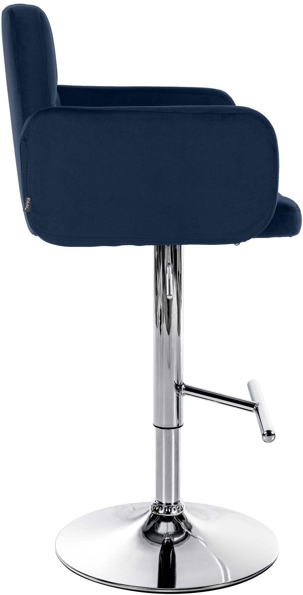 2er Set Barhocker Los Angeles Samt