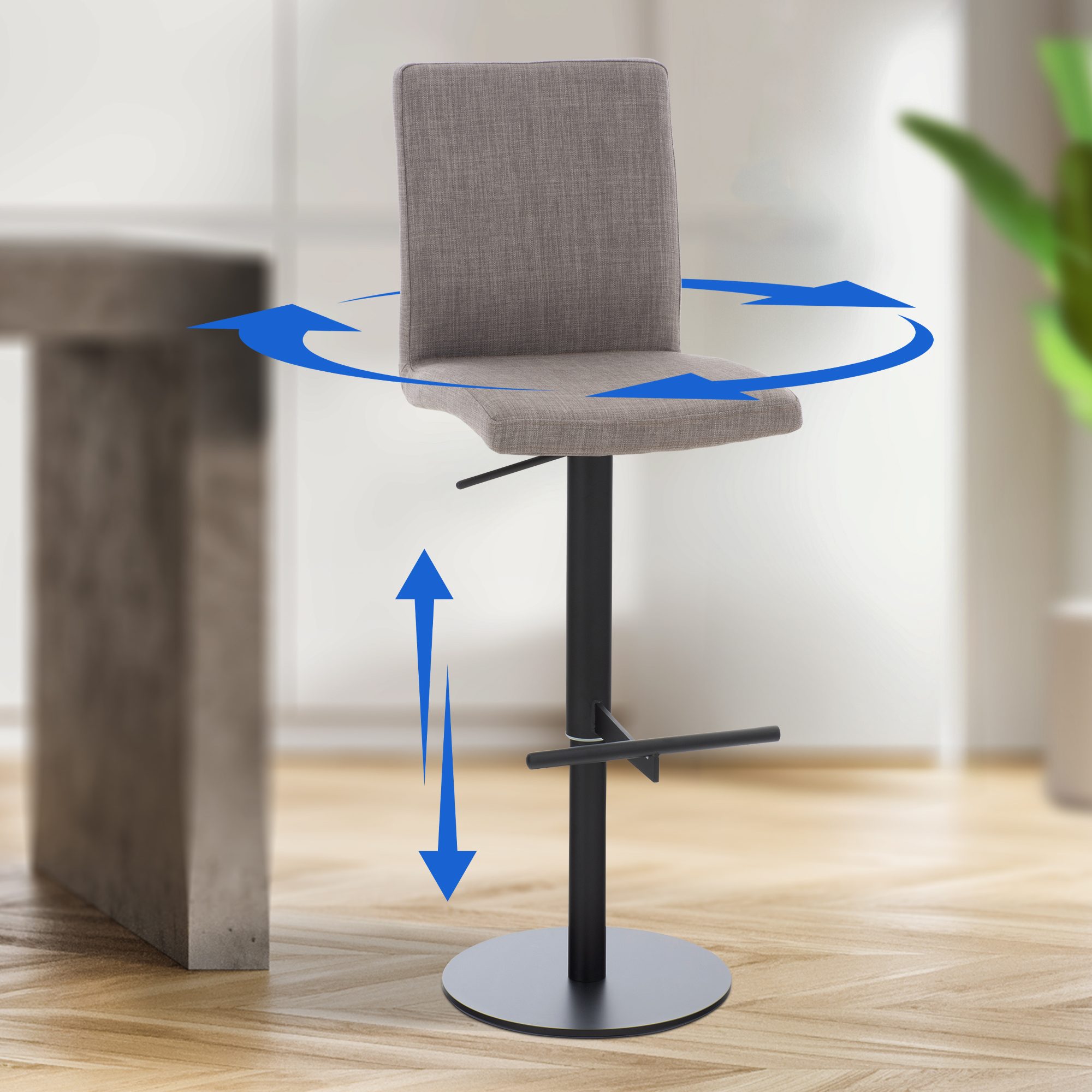 Barhocker Cadiz Stoffbezug