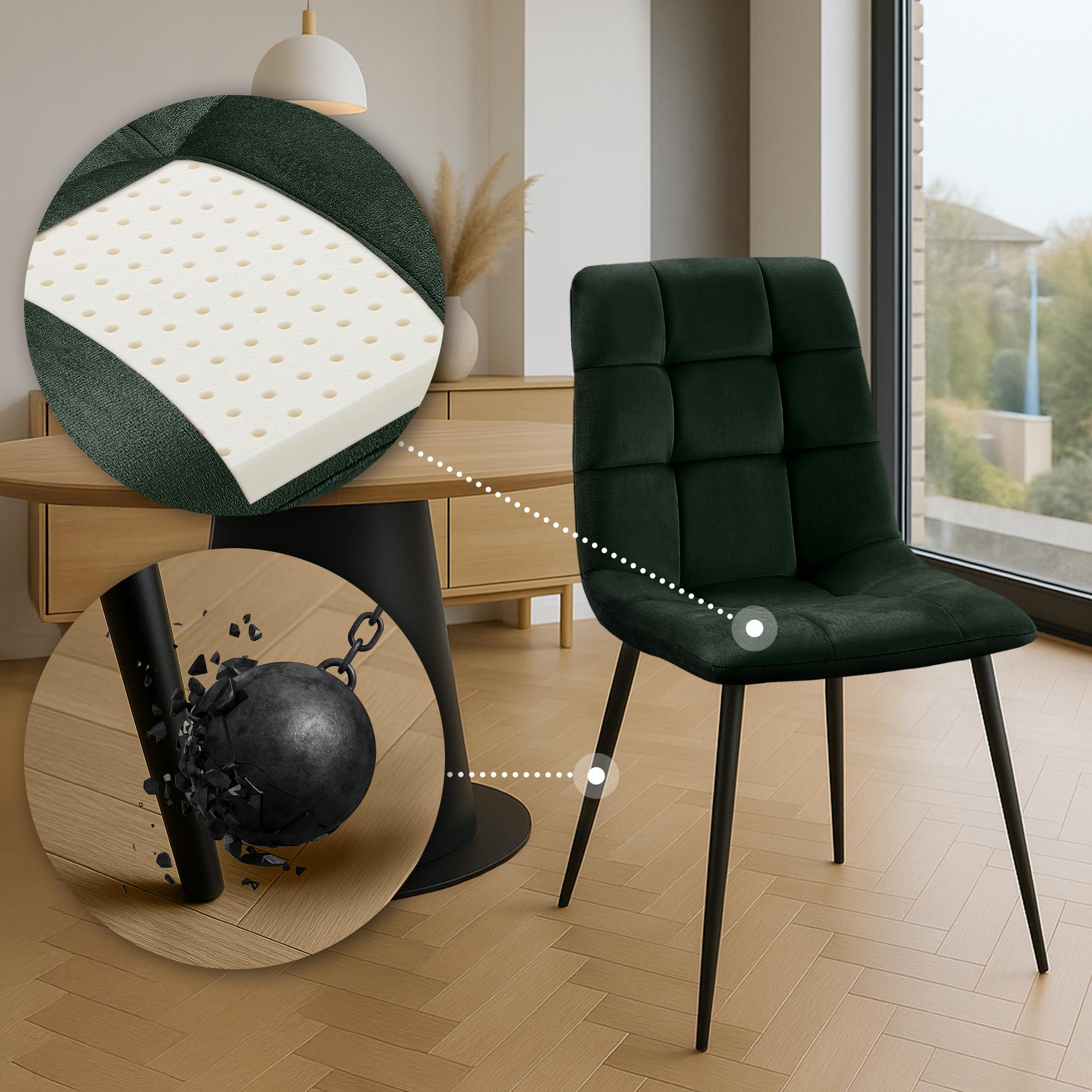 2er Set Esszimmerstuhl Tilde