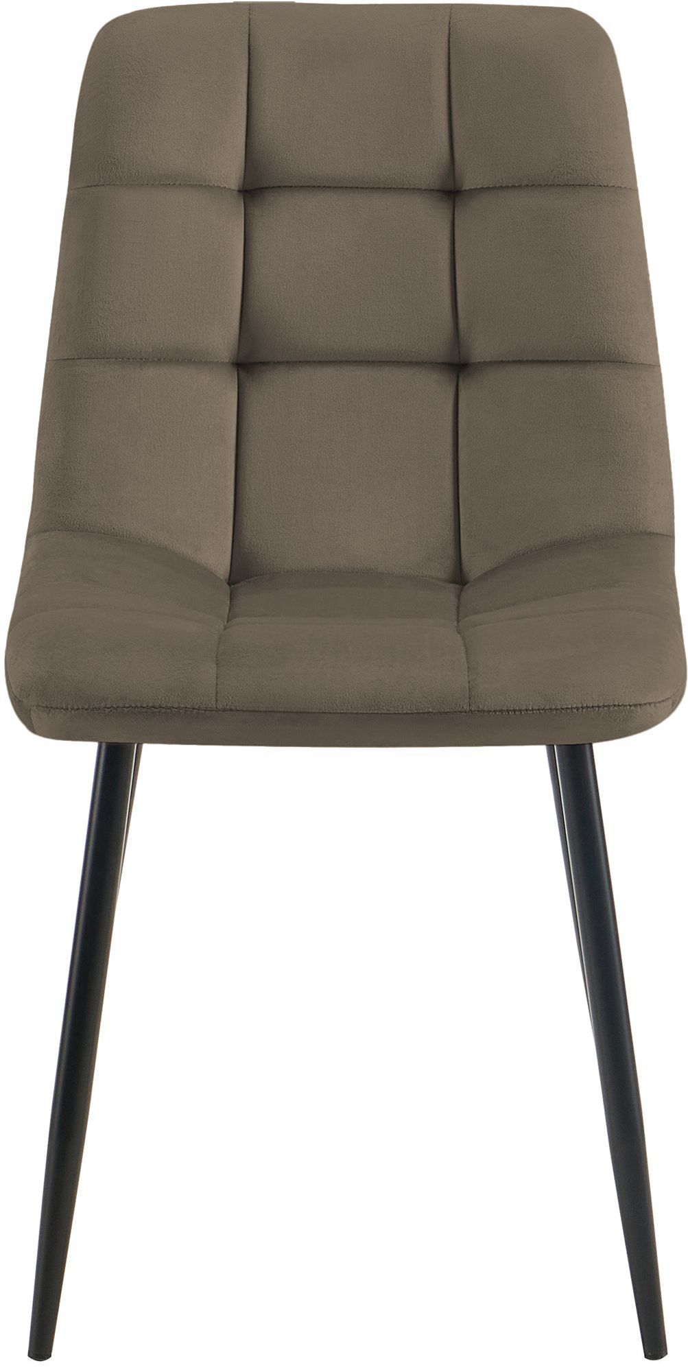 Esszimmerstuhl Tilde taupe Samt