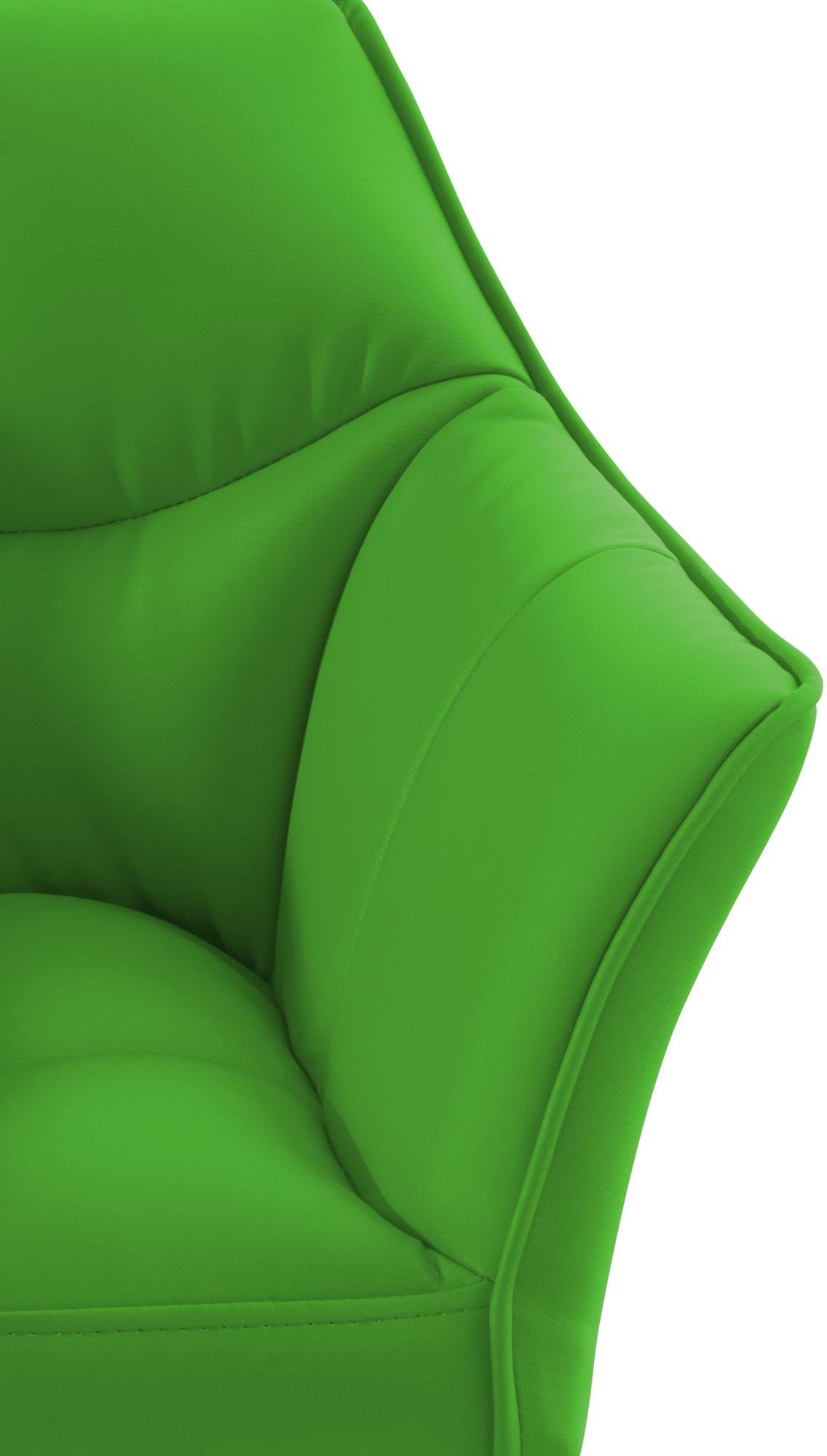 Lounger Damaso grün Kunstleder