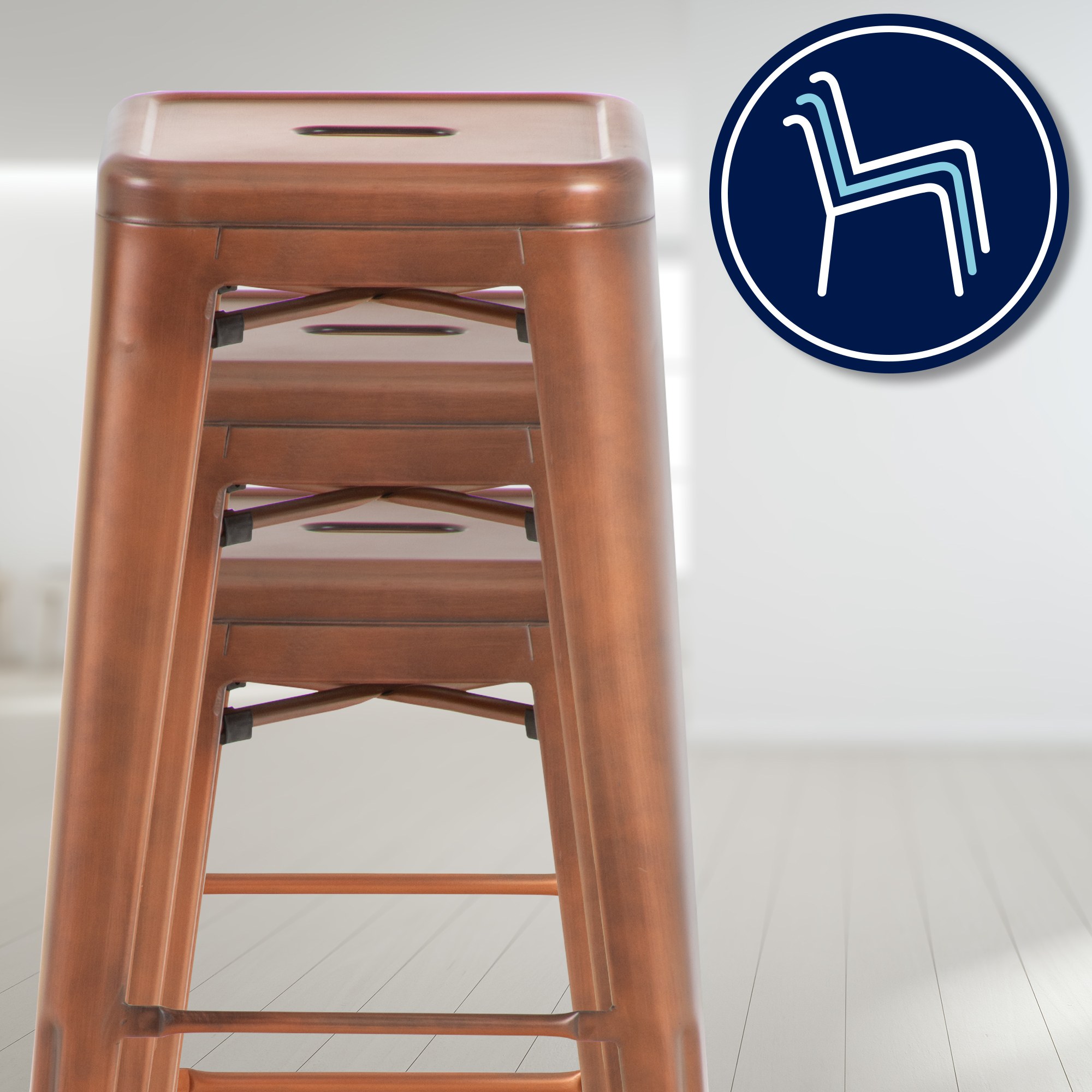4er Set Barhocker Joshua