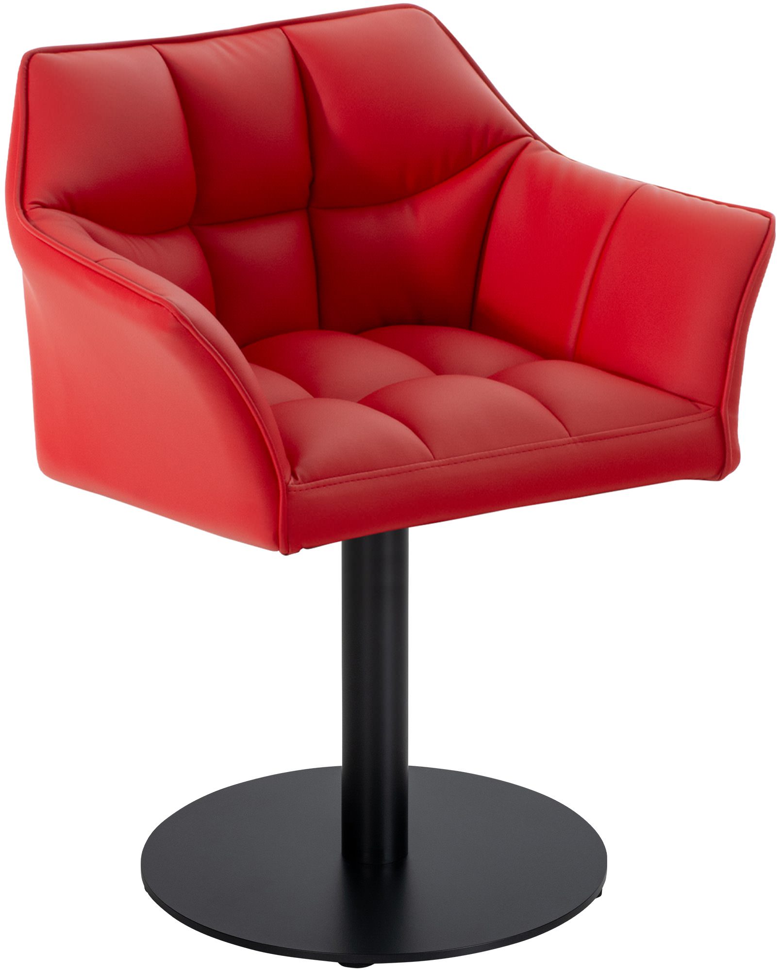 Lounger Damaso rot Kunstleder