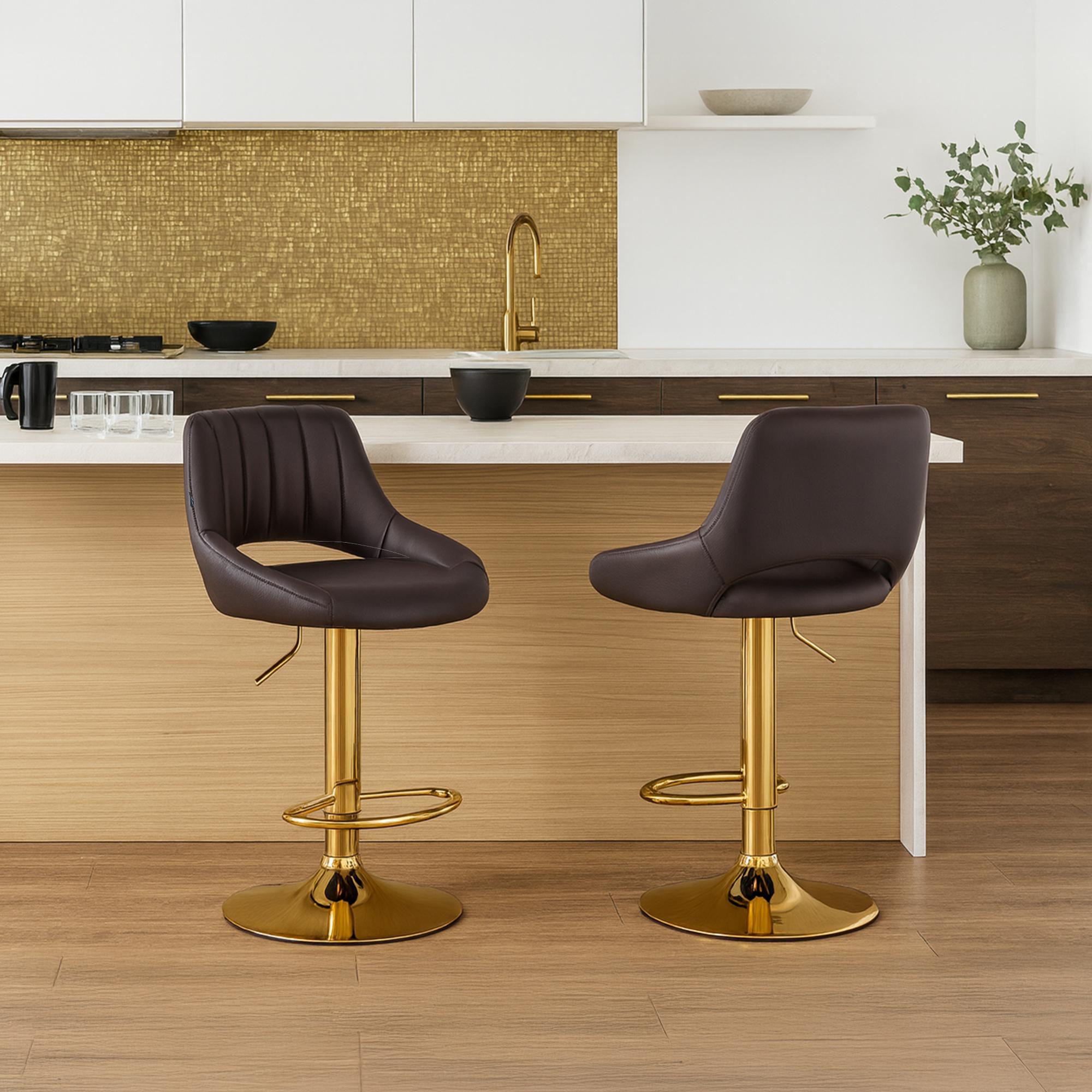 2er Set Barhocker Milet Kunstleder