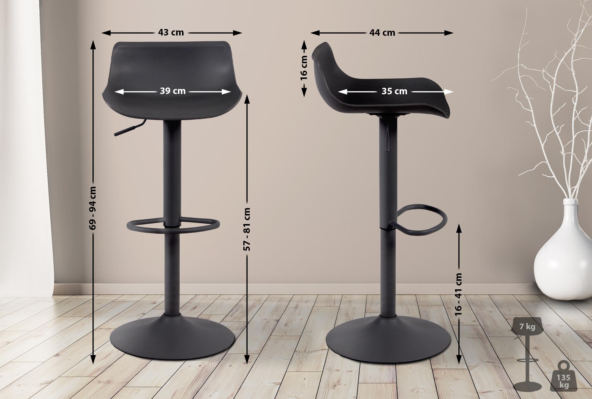 4er Set Barhocker Aveiro