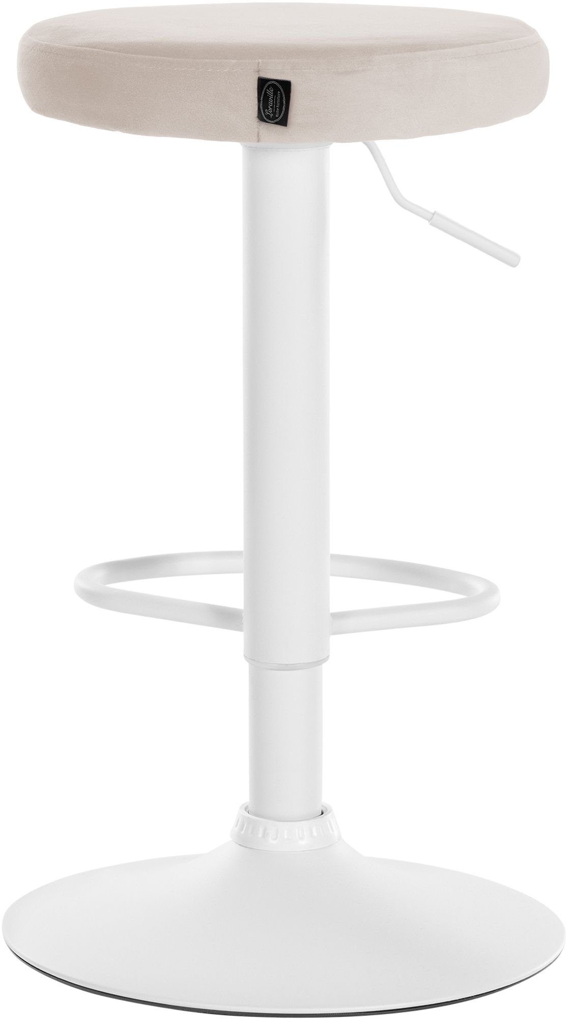 2er Set Barhocker Ponte Samt