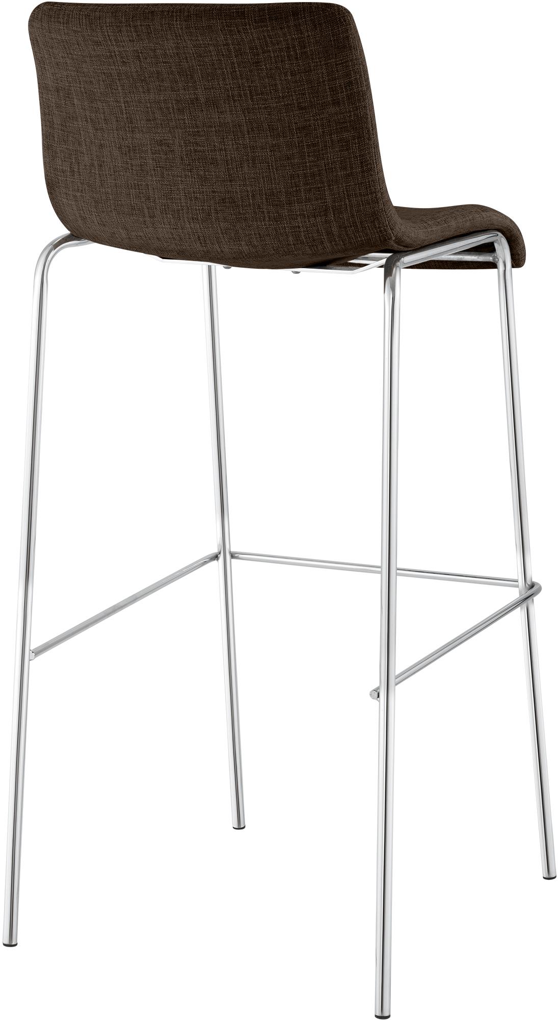 2er Set Barhocker Hover Stoff Vierfußgestell