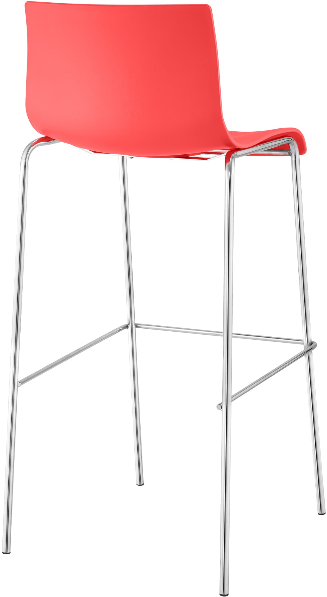Barhocker Hover Kunststoff 4-Fuß Gestell