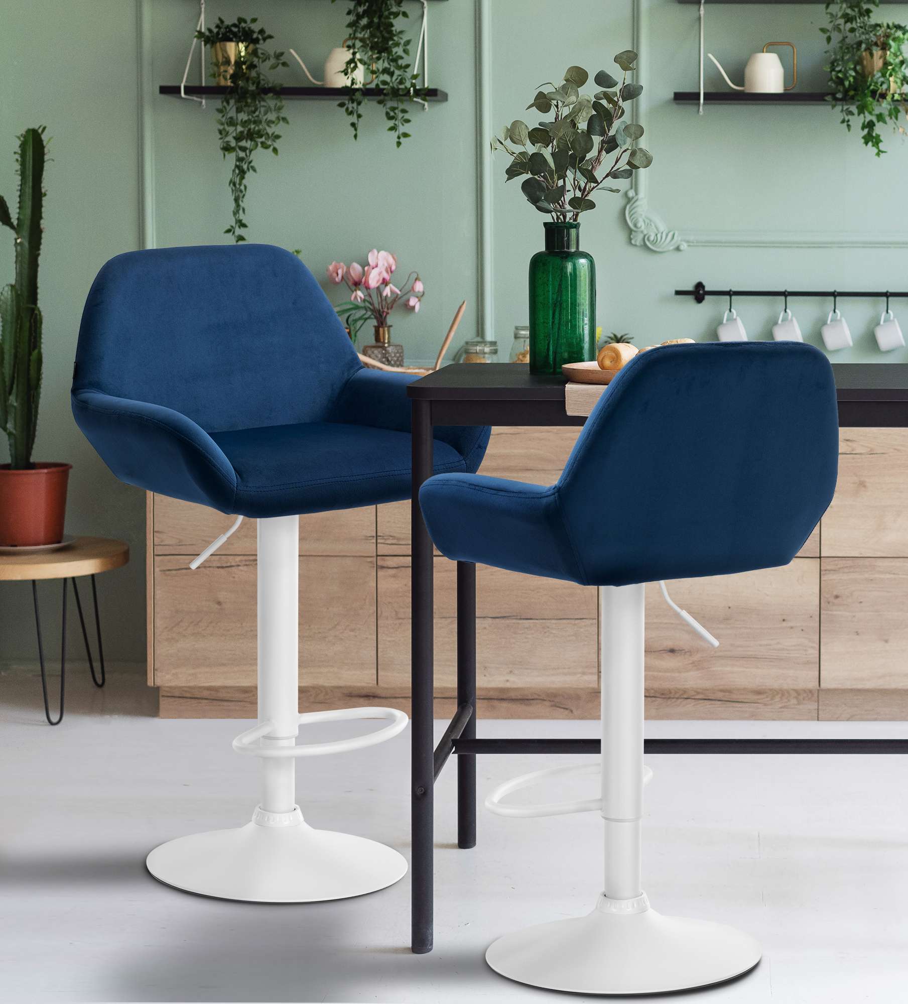 Barhocker Braga Samt