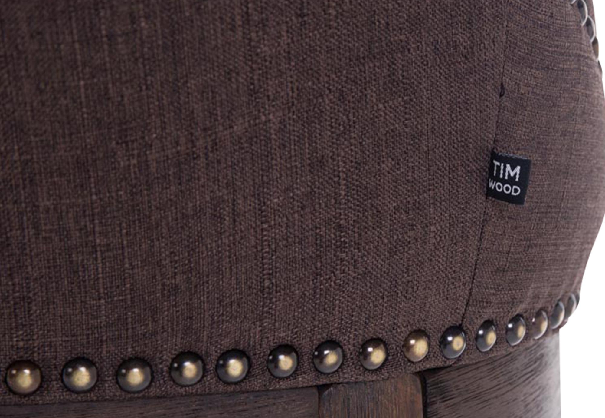 Barhocker Lakewood Stoff, Antik-dunkel