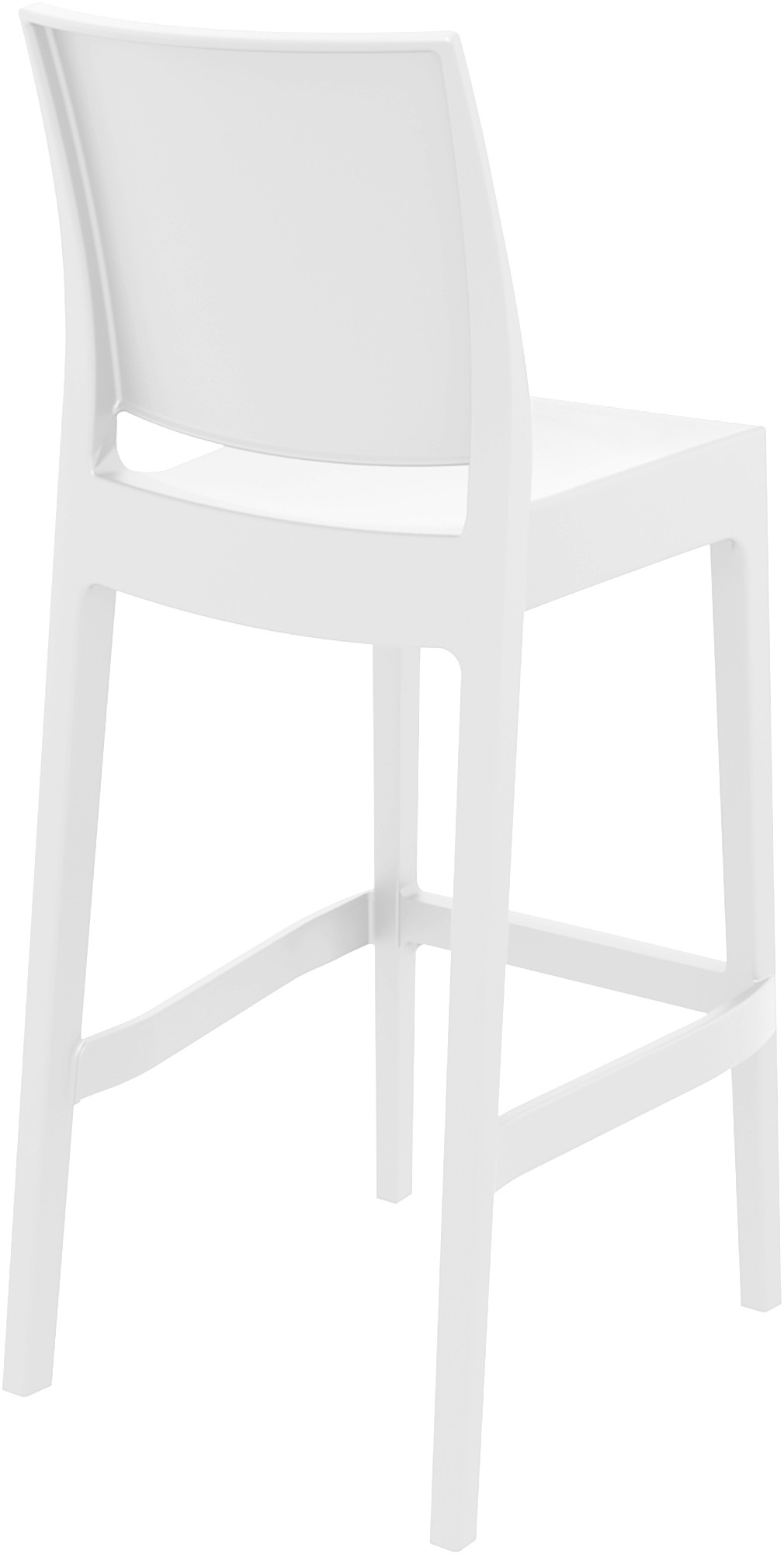 2er Set Barhocker Maya Kunststoff