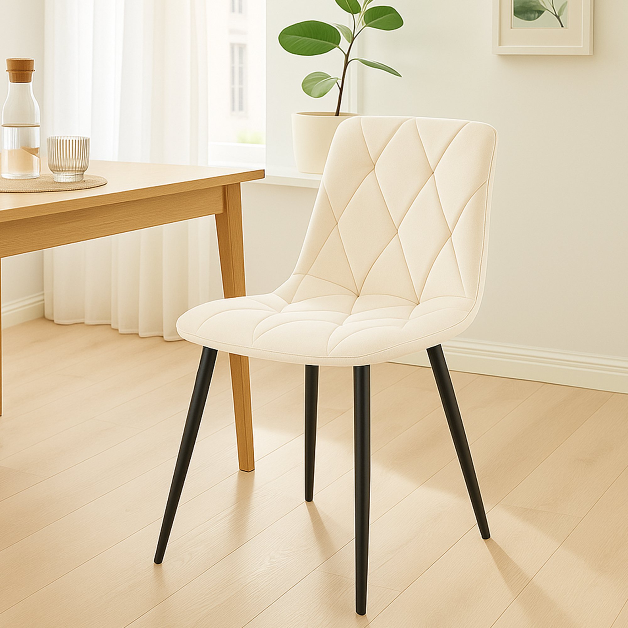 2er Set Esszimmerstuhl Clairton