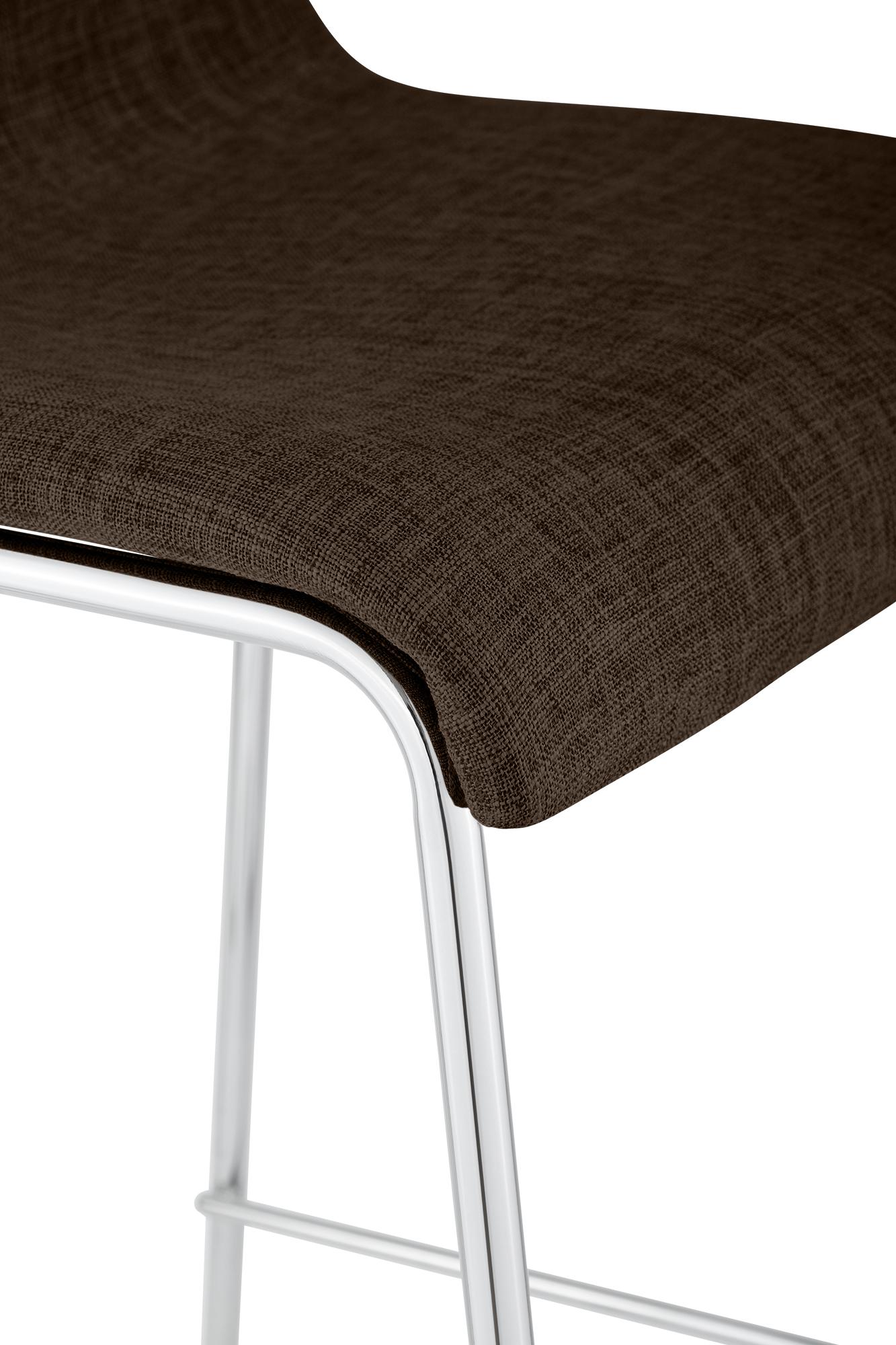 Barhocker Hover Stoff Vierfußgestell