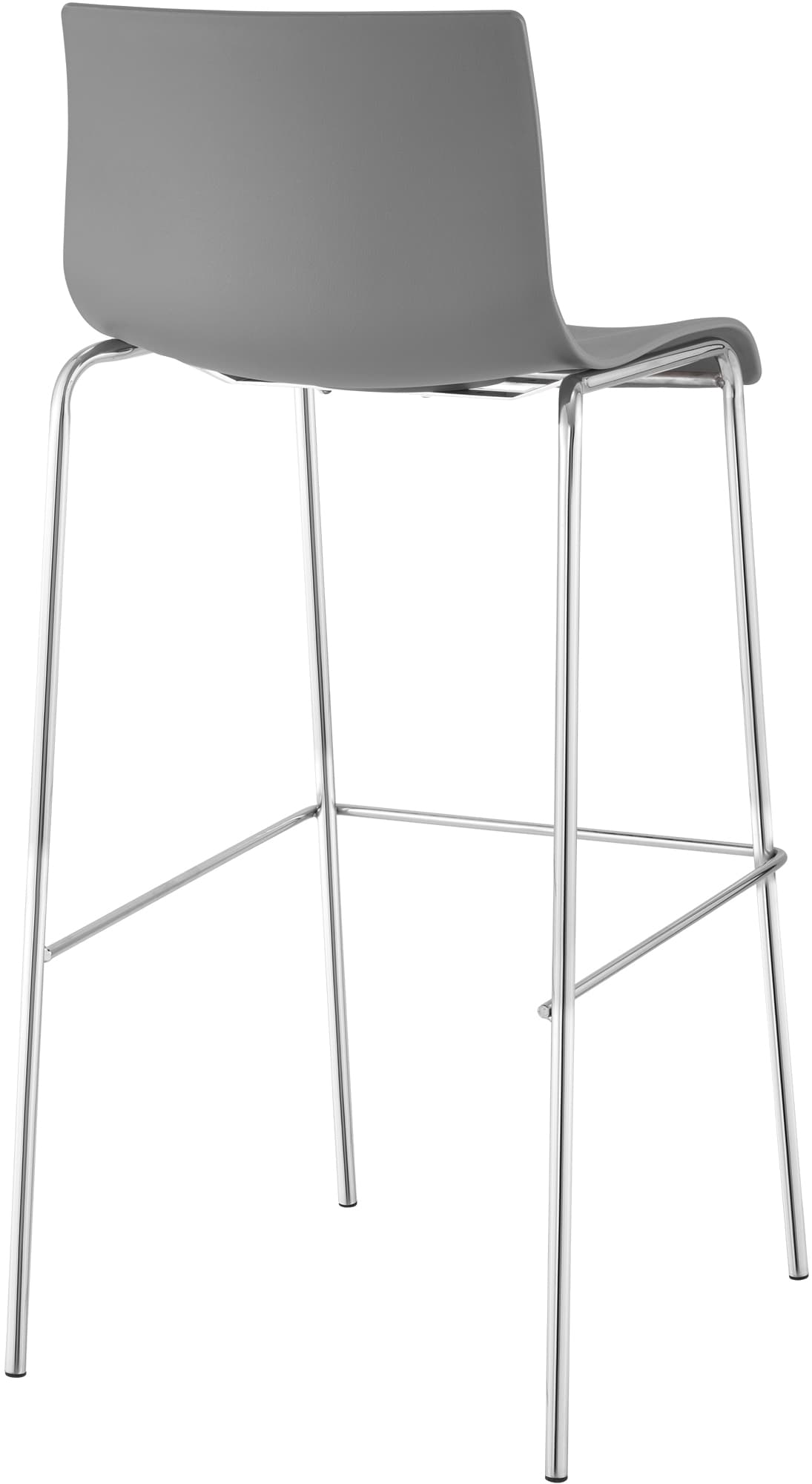 Barhocker Hover Kunststoff 4-Fuß Gestell