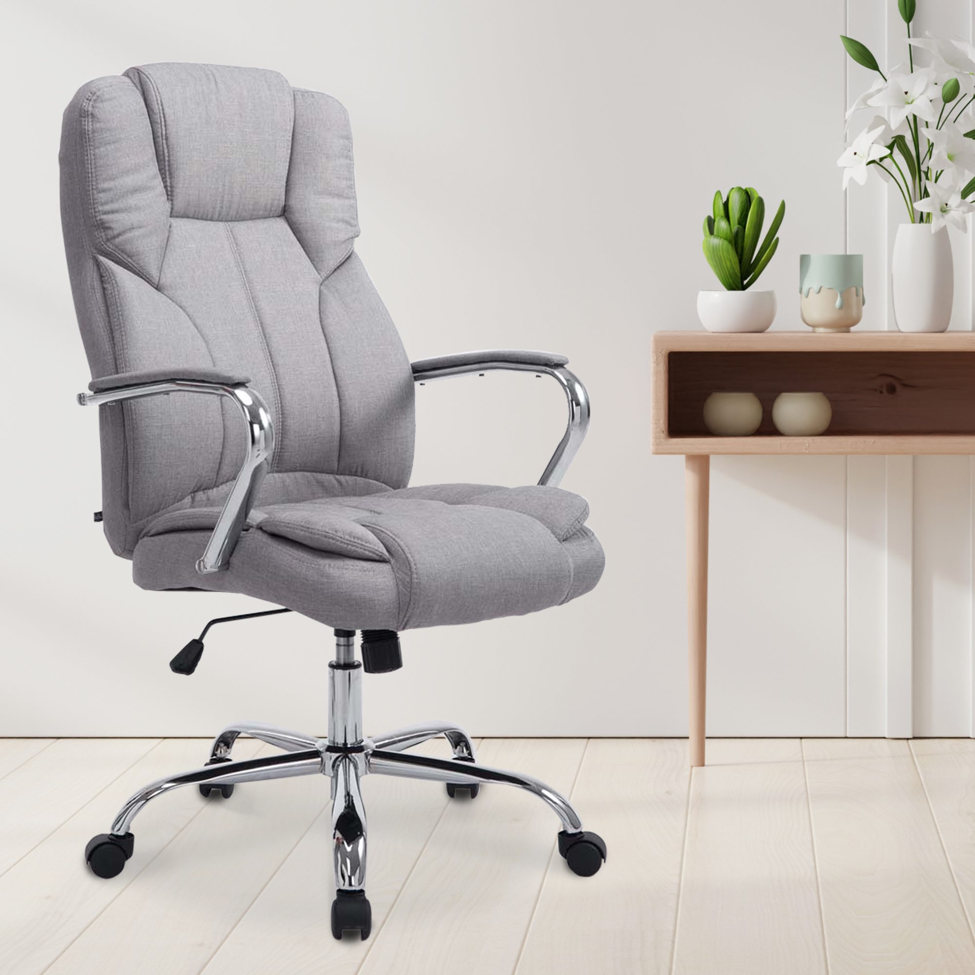 Bürostuhl XXL Xanthos Stoff