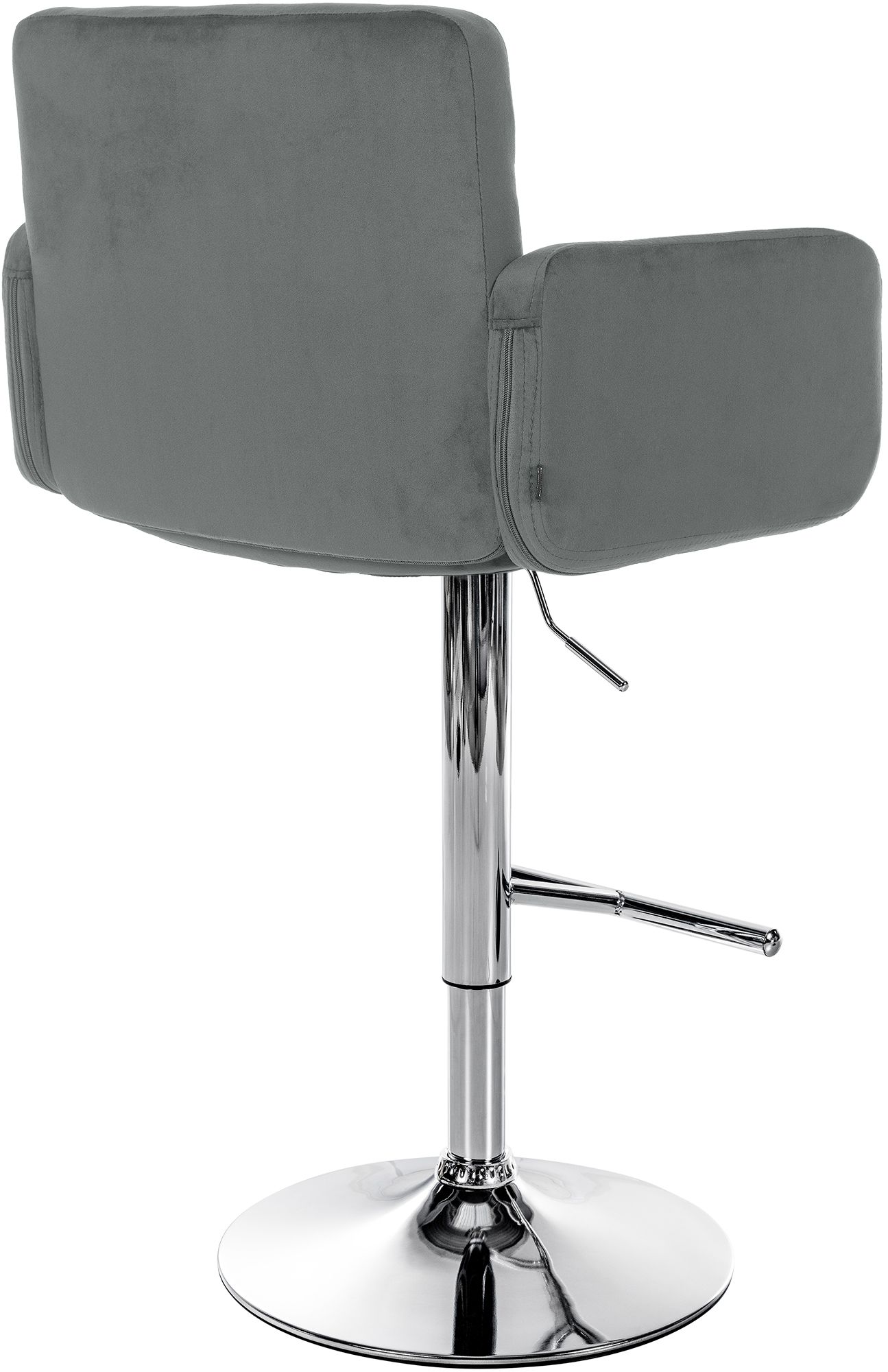 2er Set Barhocker Los Angeles Samt