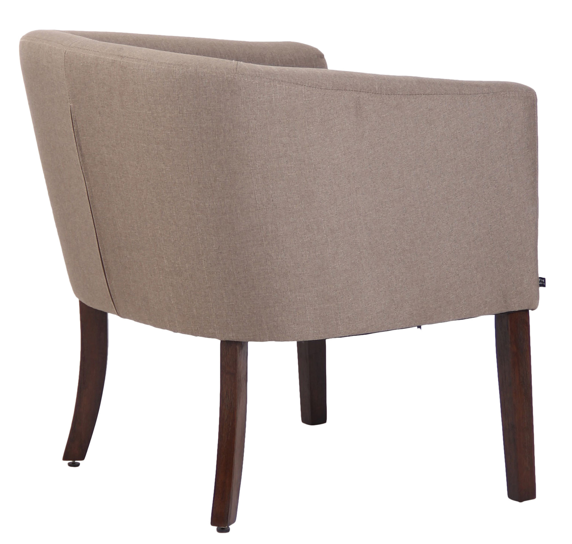 Sessel Nemea Stoff taupe antik