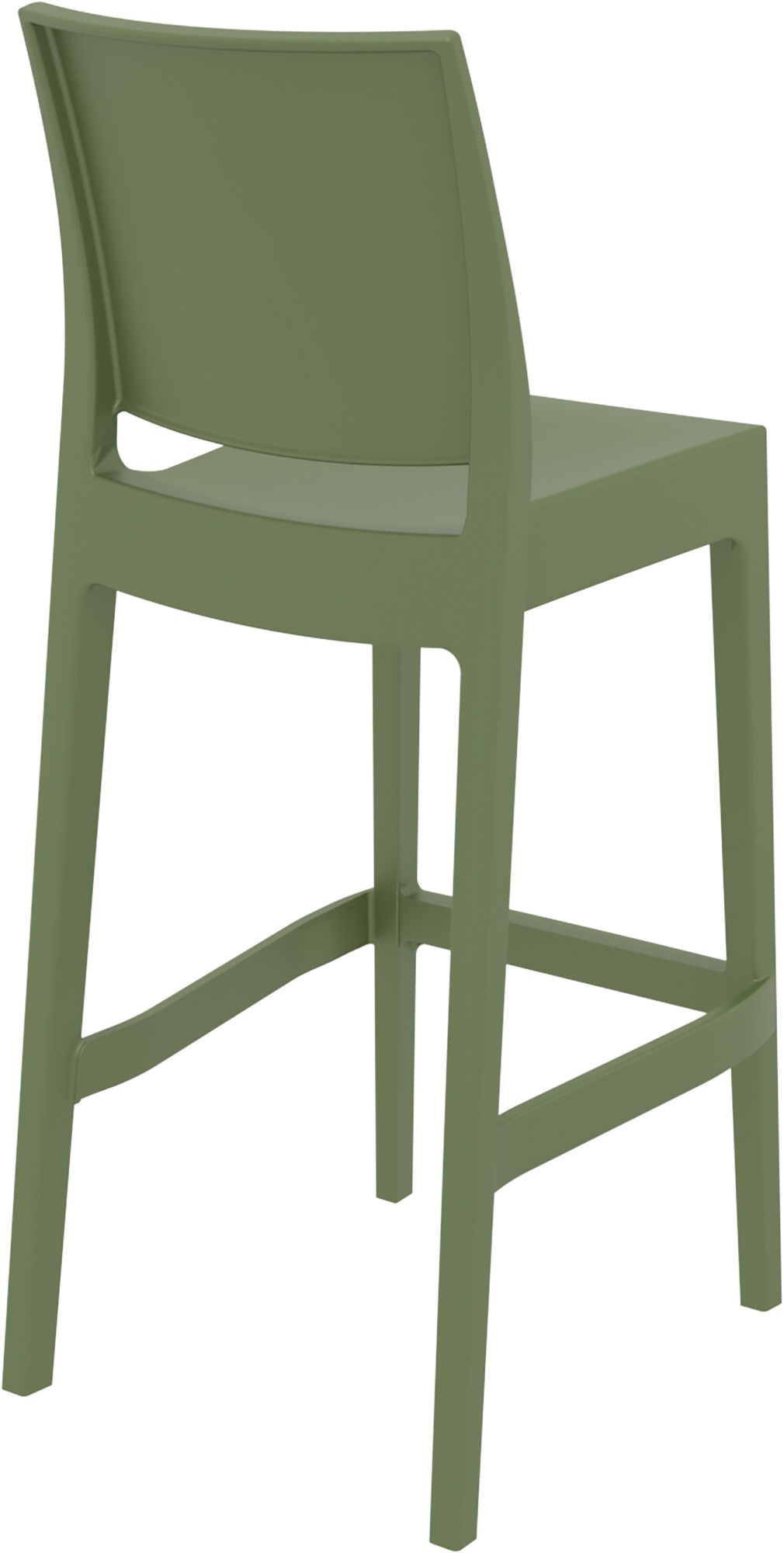 4er Set Barhocker Maya Kunststoff