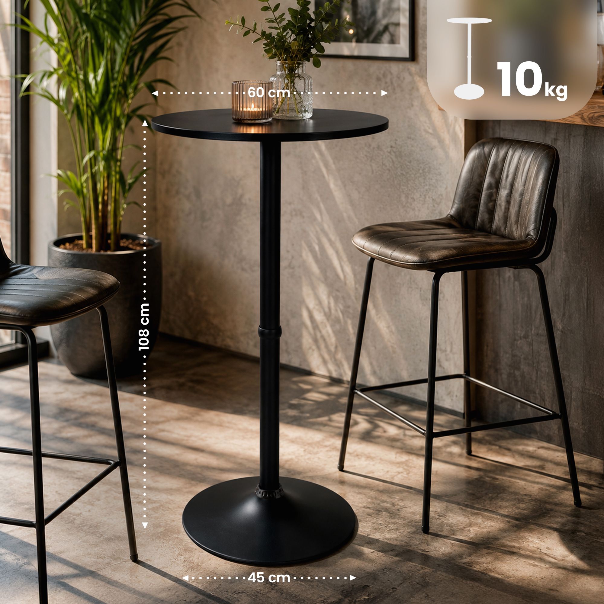 Stehtisch Rund Ø 60 cm | 321419