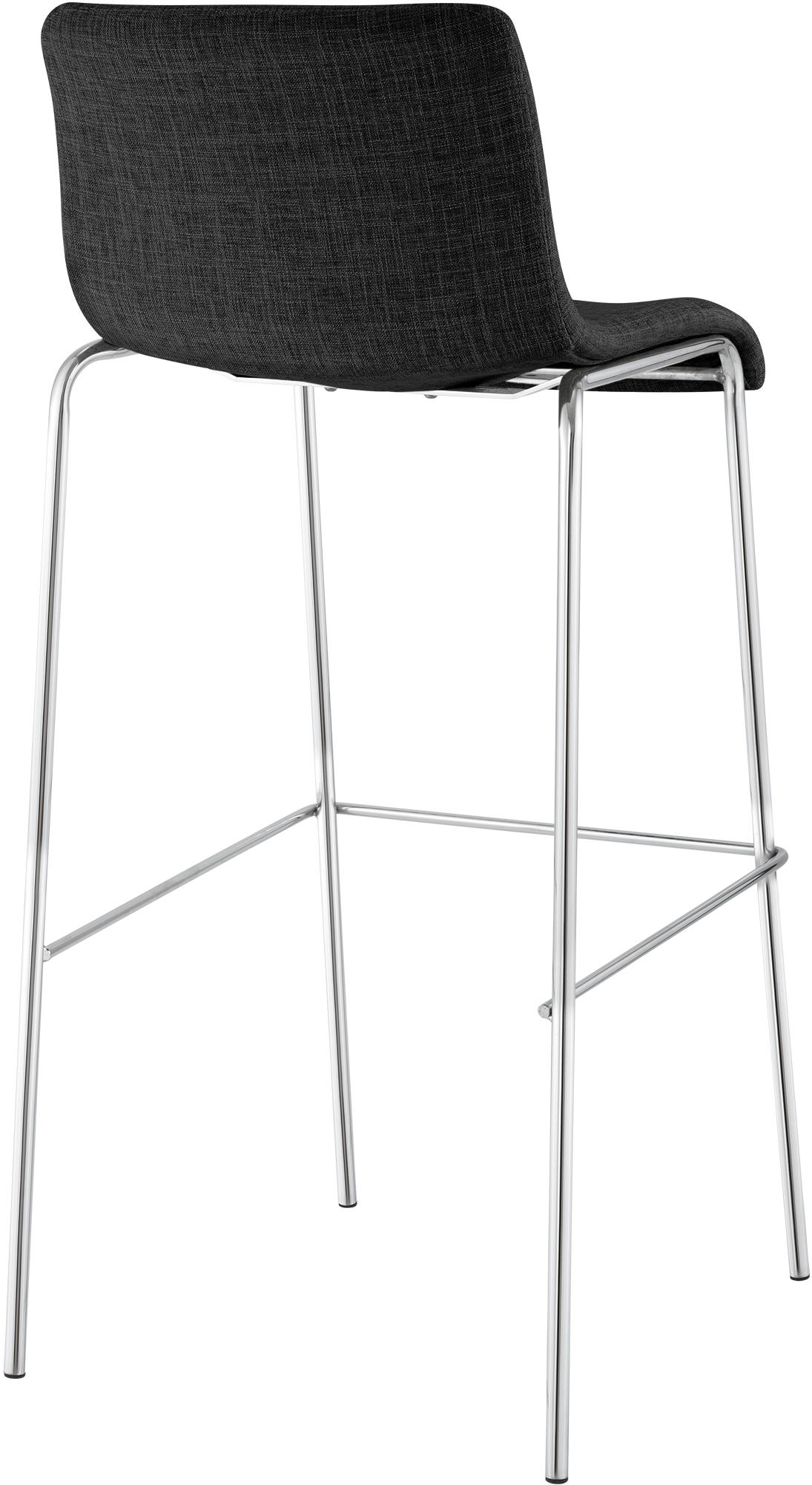 Barhocker Hover Stoff Vierfußgestell