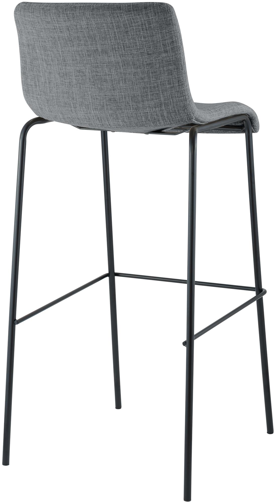 Barhocker Hover Stoff Vierfußgestell