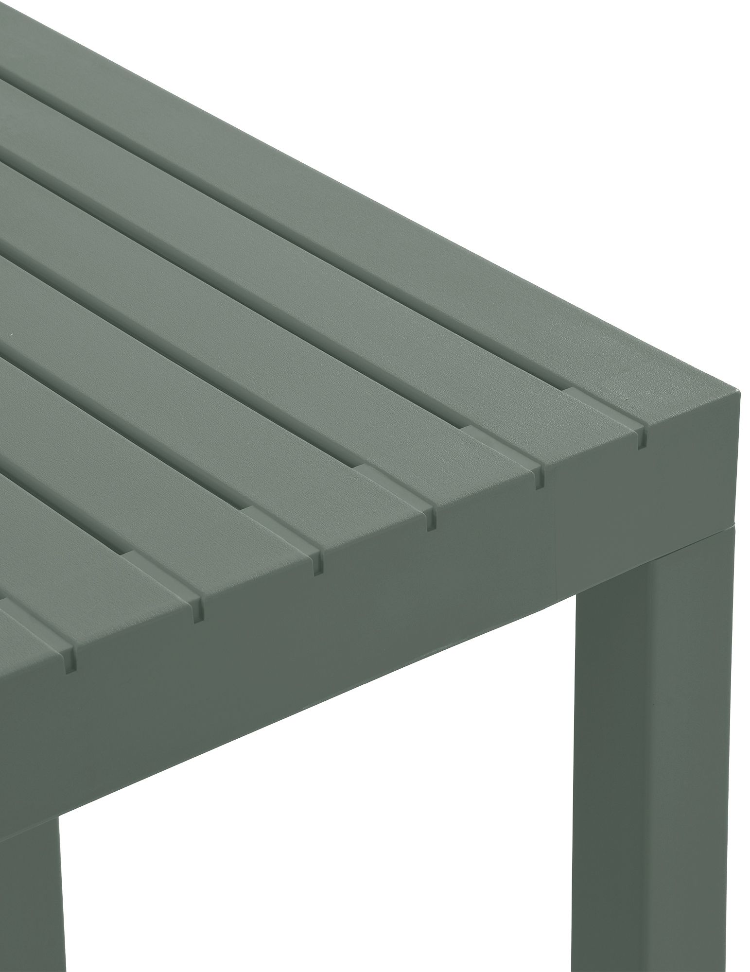 Gartentisch Kato 73 x 73 cm oliv