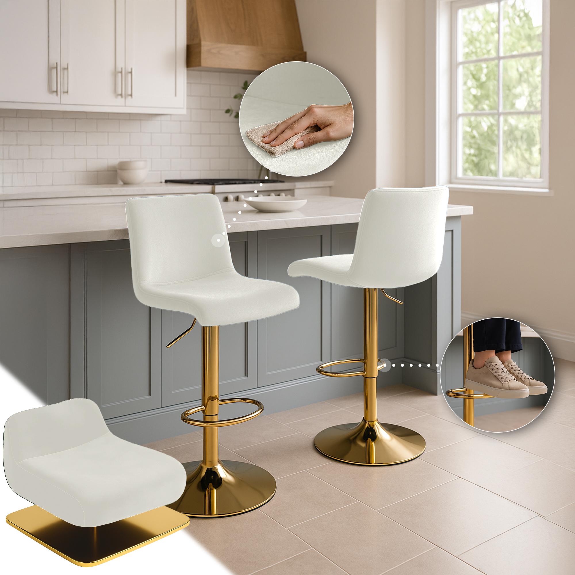 Barhocker Hover Samt