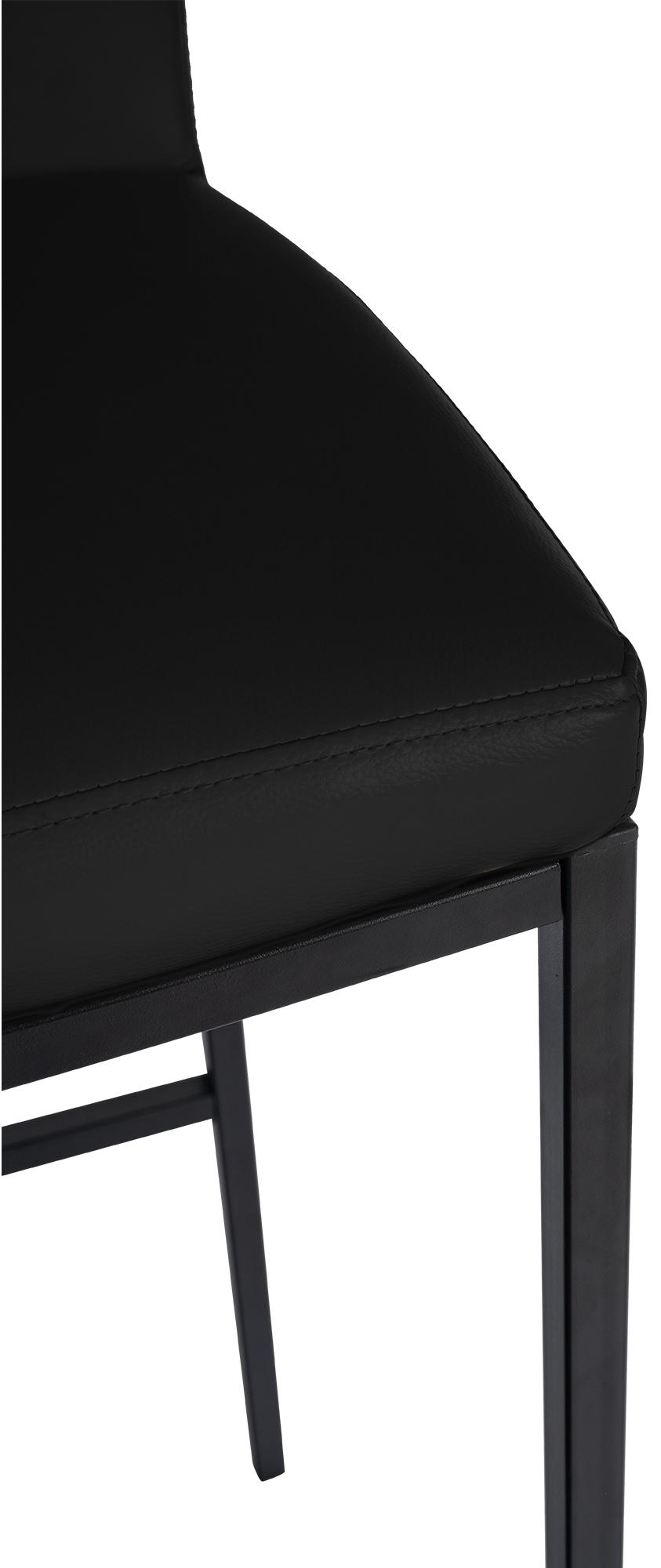 2er Set Barhocker Freeport schwarz Kunstleder