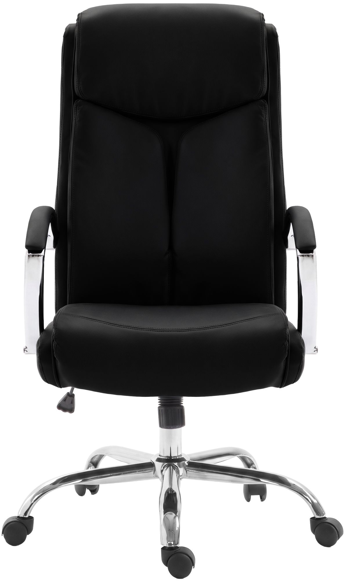 Bürostuhl Arlen Lederoptik schwarz