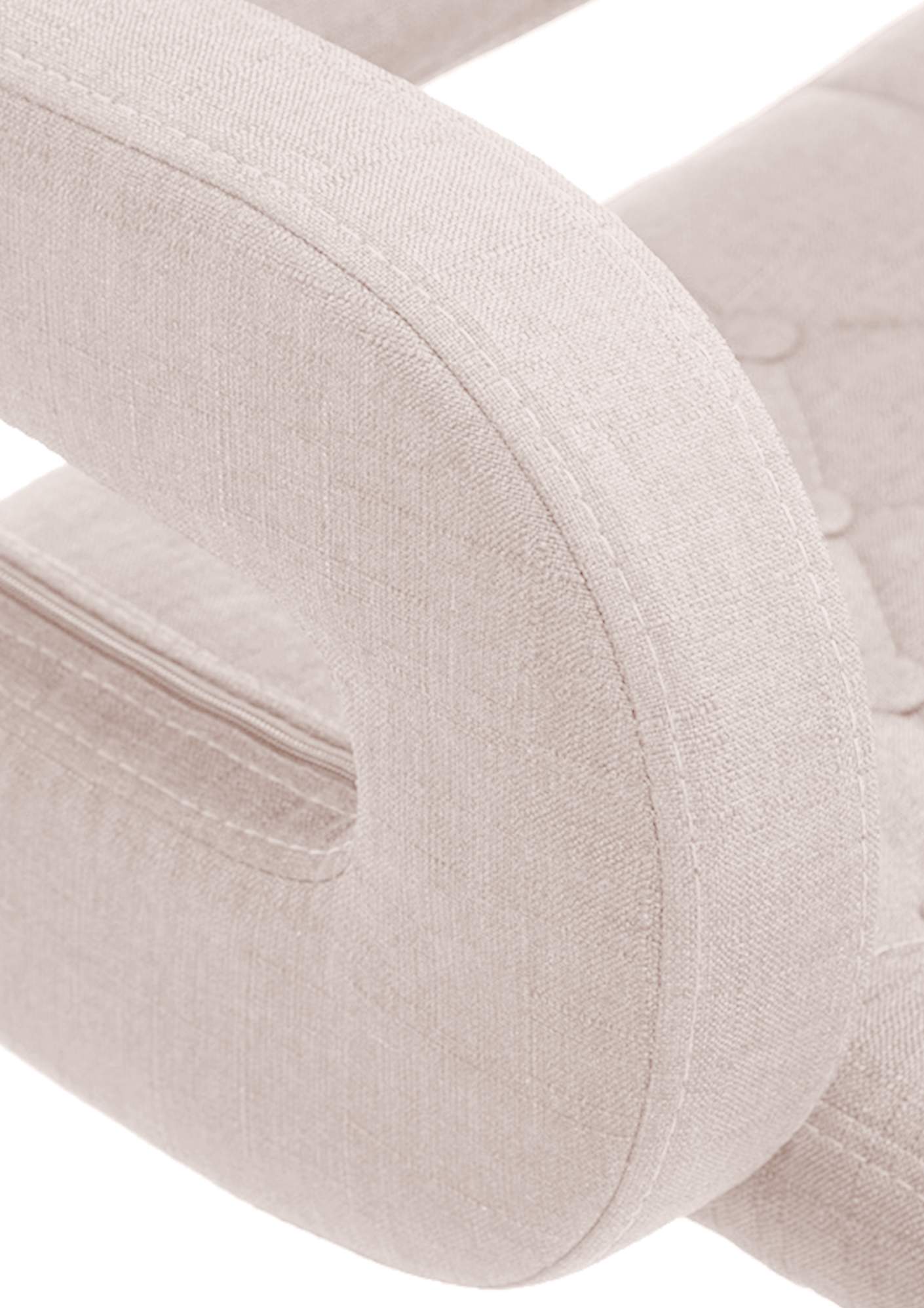 Arbeitshocker Dublin Stoff beige