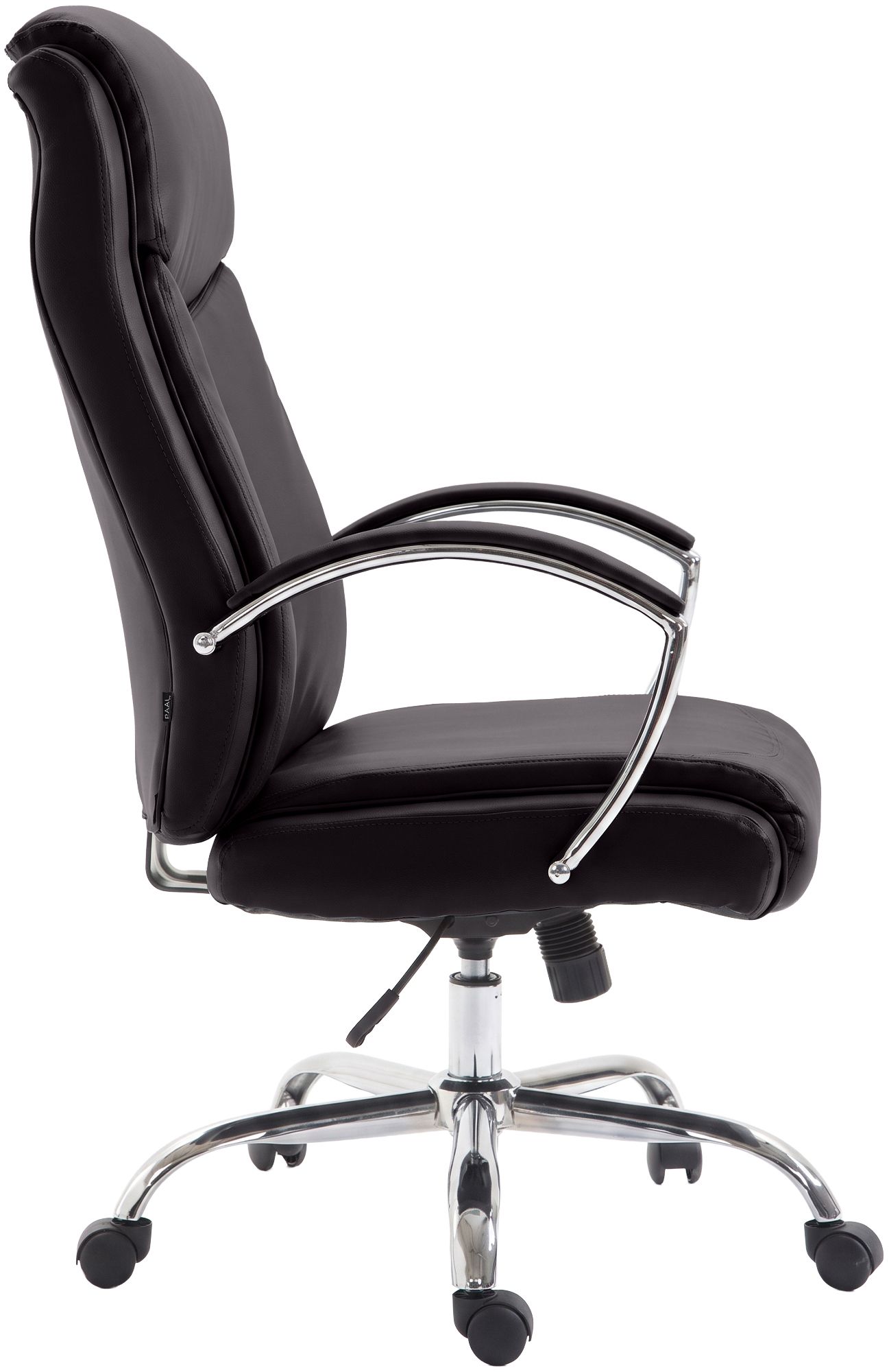 Bürostuhl Arlen Lederoptik braun