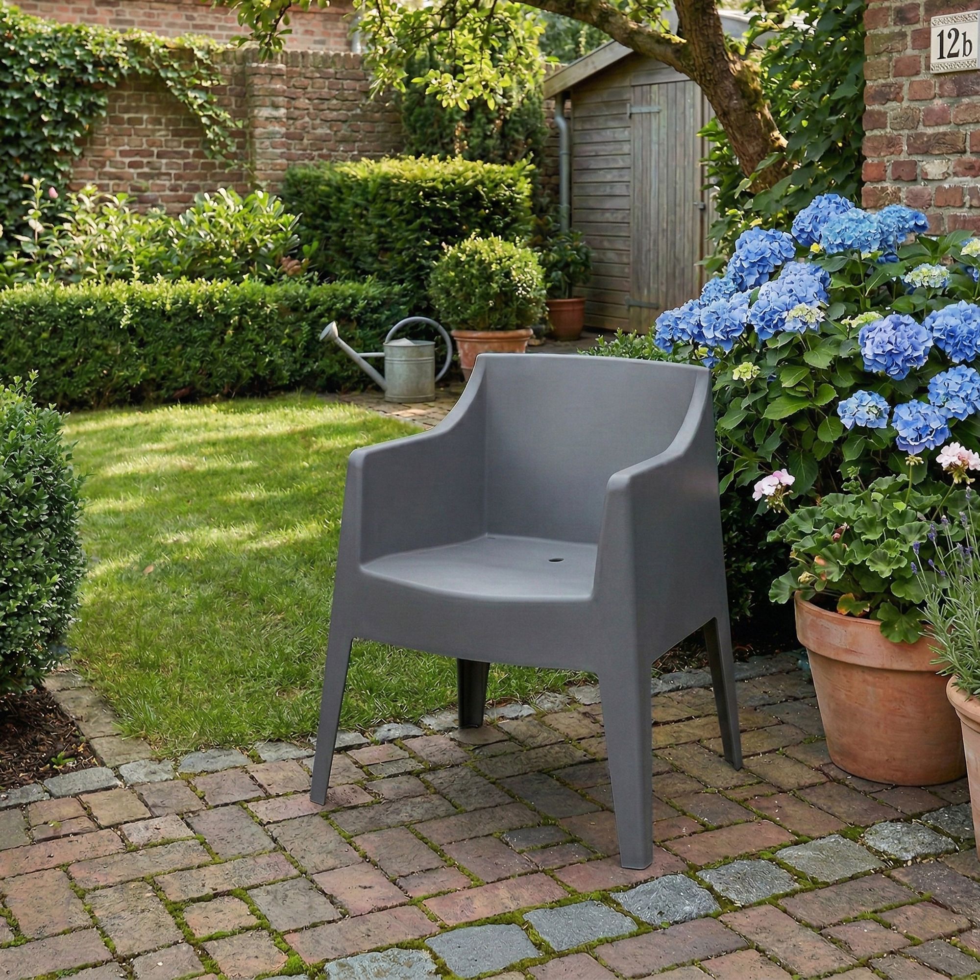 6er Set Gartenstühle Bartal