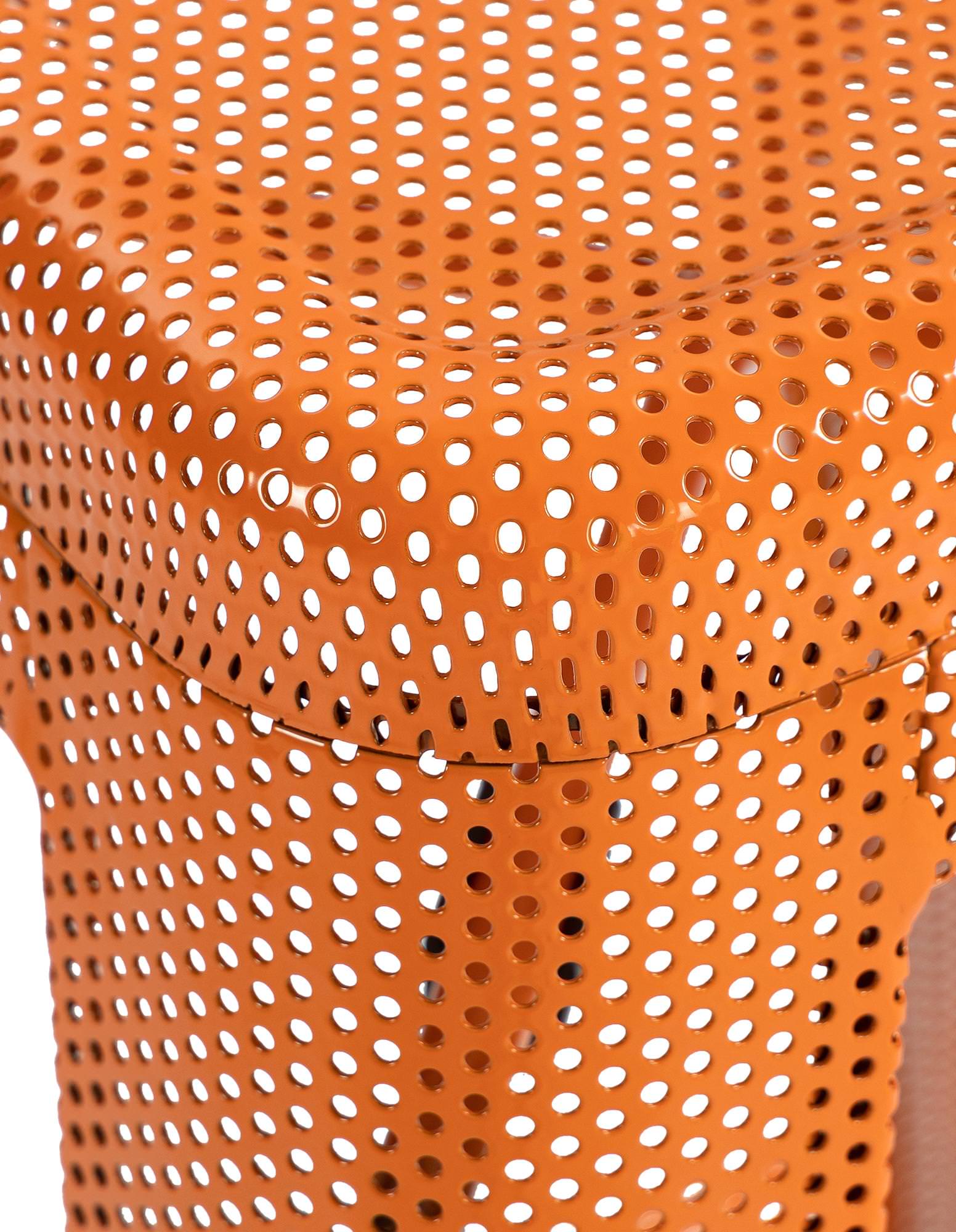 4er Set Barhocker Fletcher orange