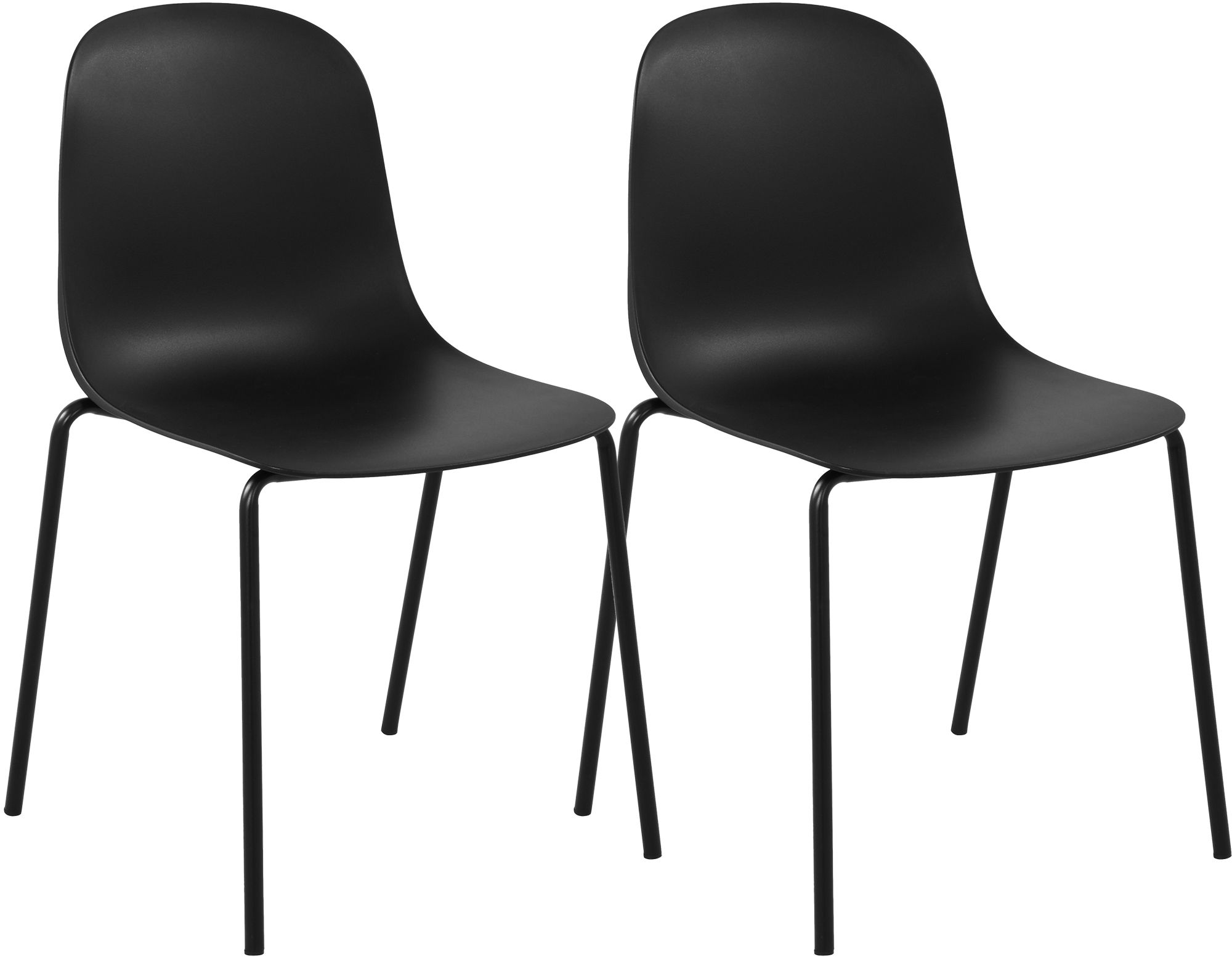 2er Set Stapelstuhl Hardin