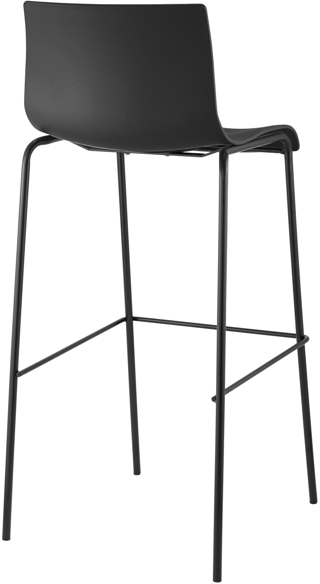Barhocker Hover Kunststoff 4-Fuß Gestell