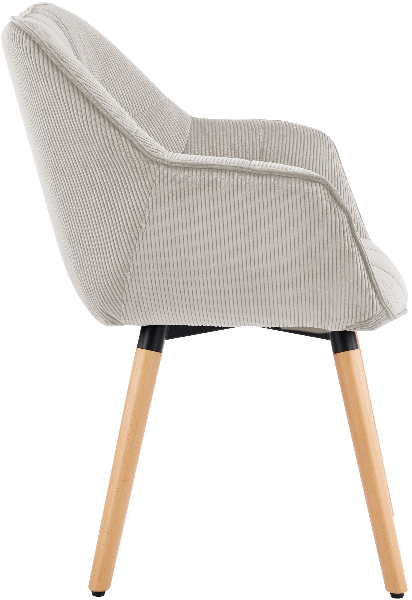 Esszimmerstuhl Milford Cord creme Cord