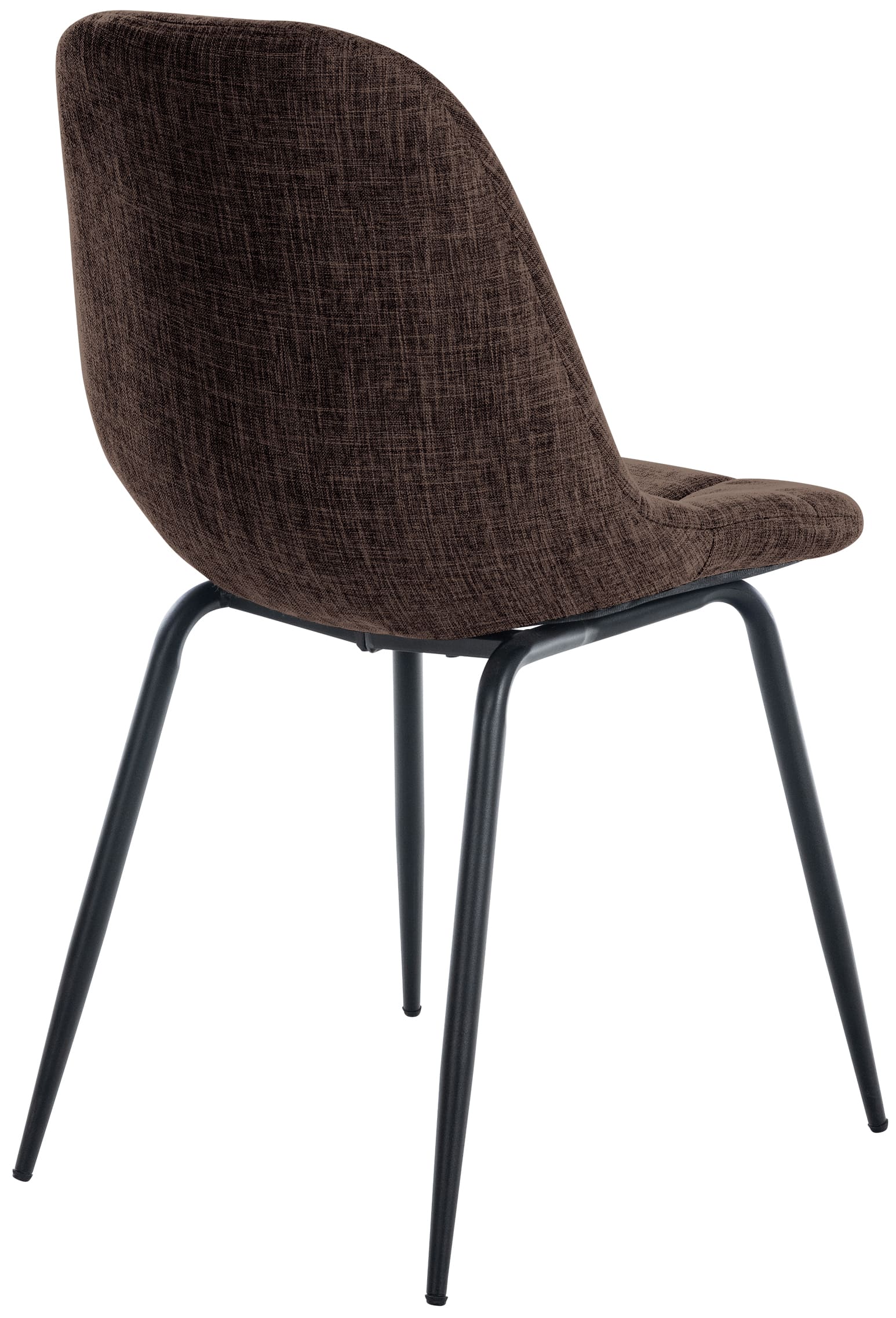 2er Set Stuhl Tom braun Stoff