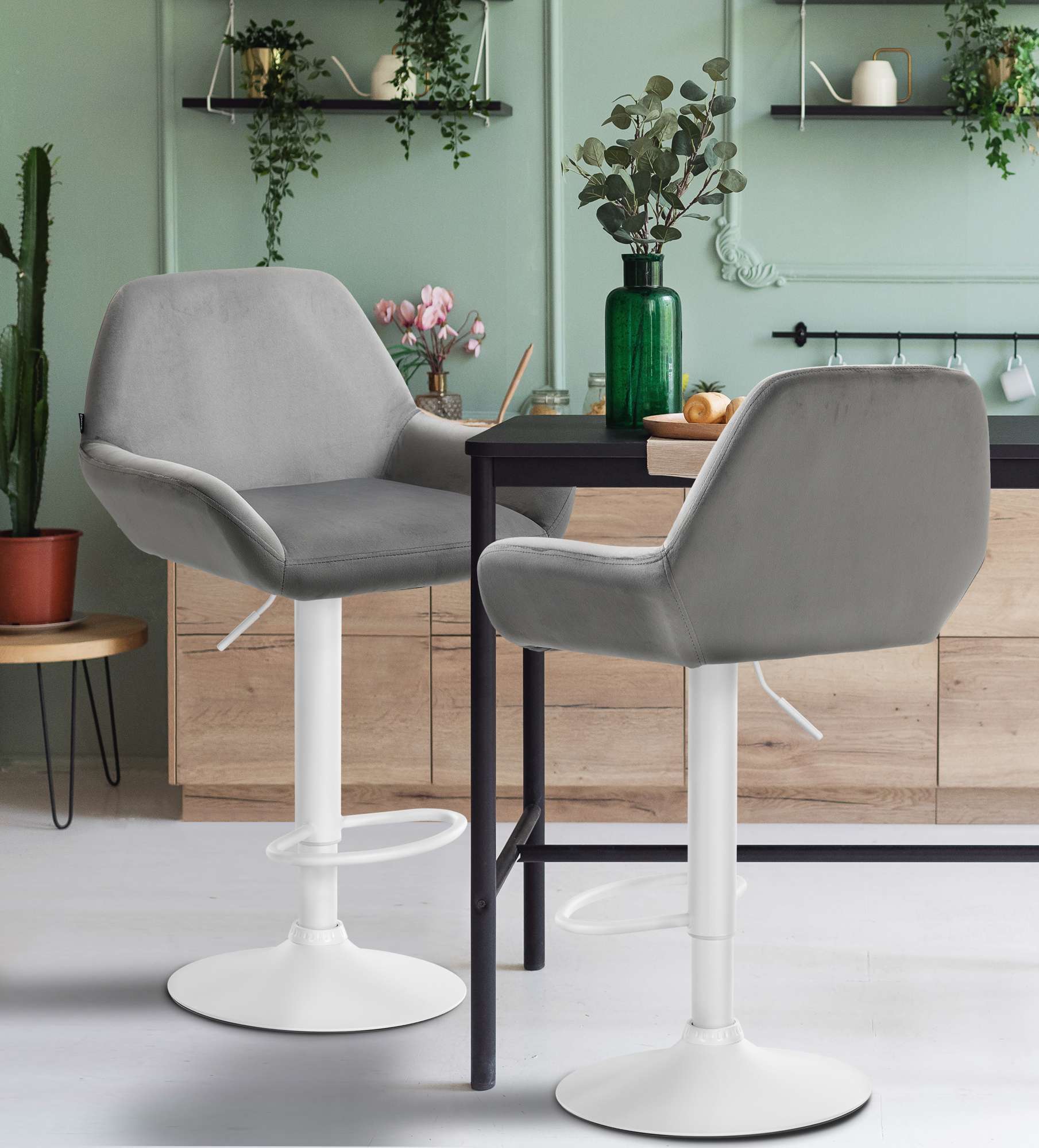 Barhocker Braga Samt